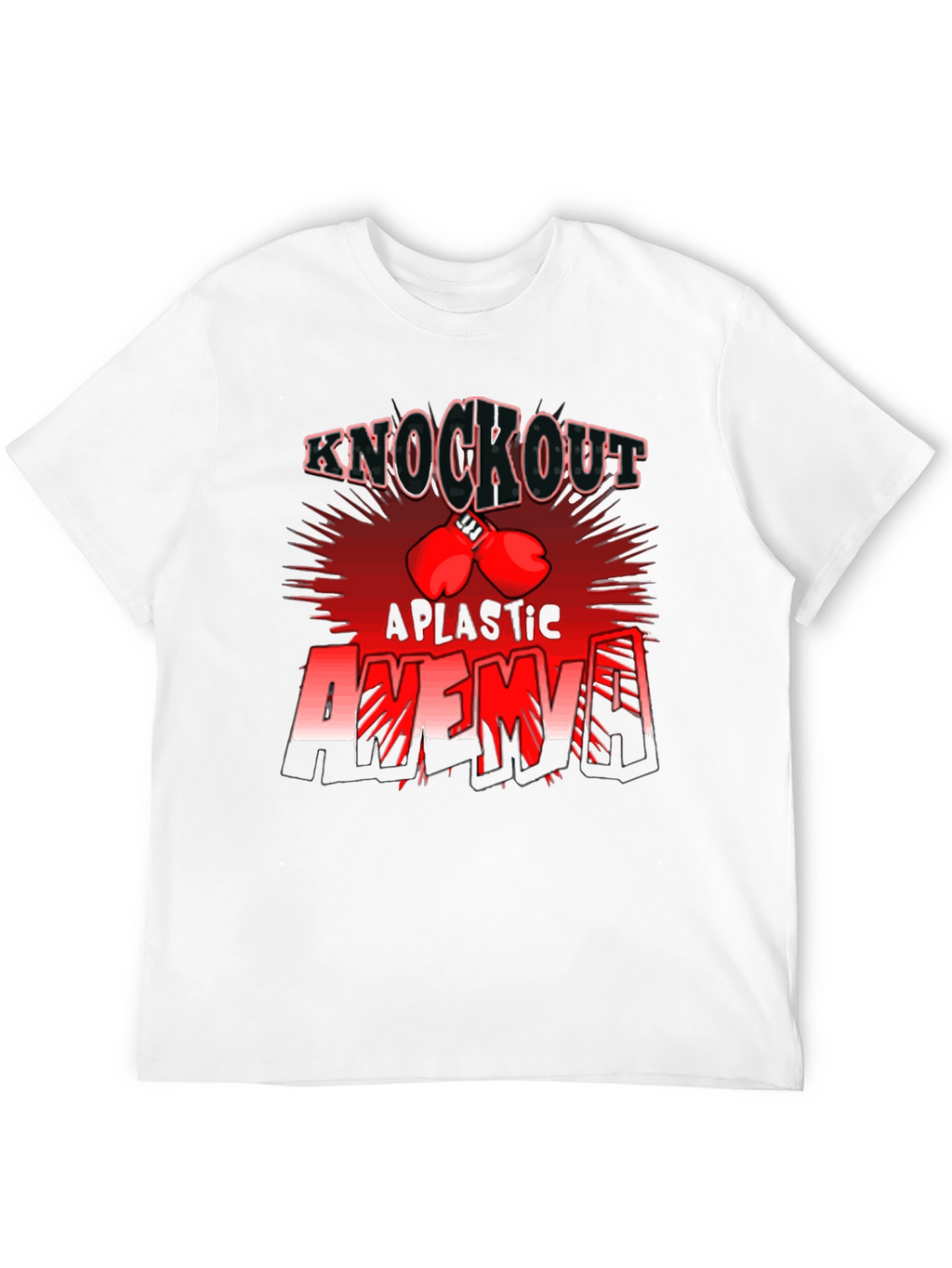 Knockout Aplastic Anemia Awareness T-Shirt
