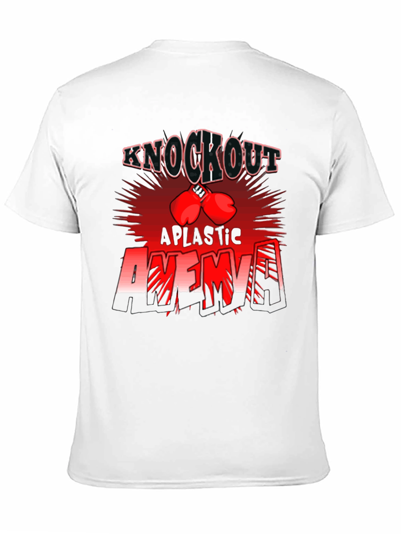 Knockout Aplastic Anemia Awareness T-Shirt