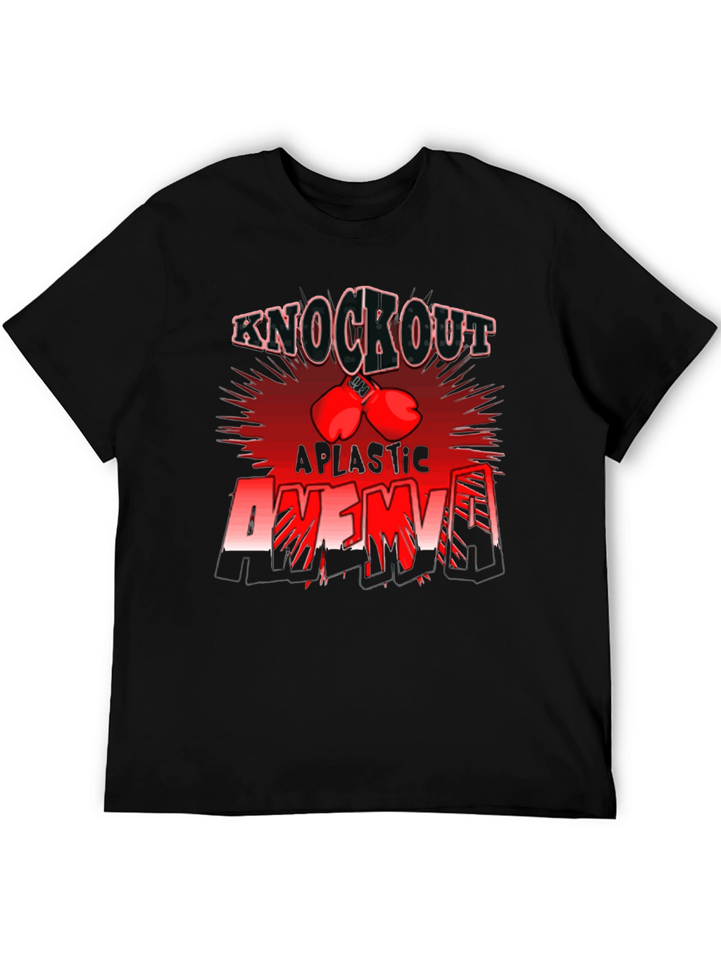 Knockout Aplastic Anemia Awareness T-Shirt