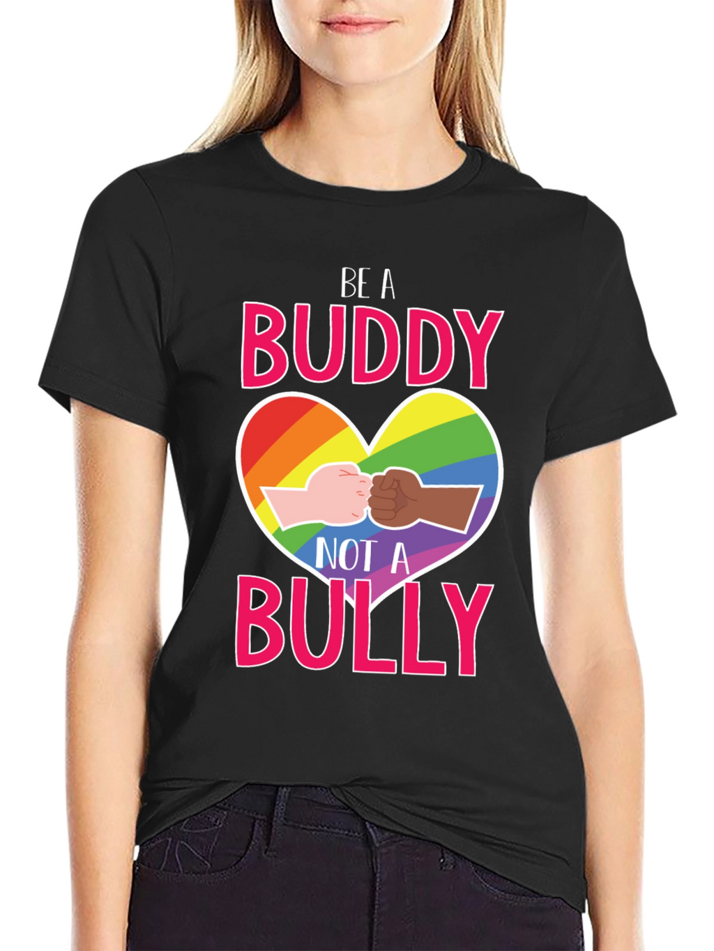 Be A Buddy Not a Bully Equality T-Shirt