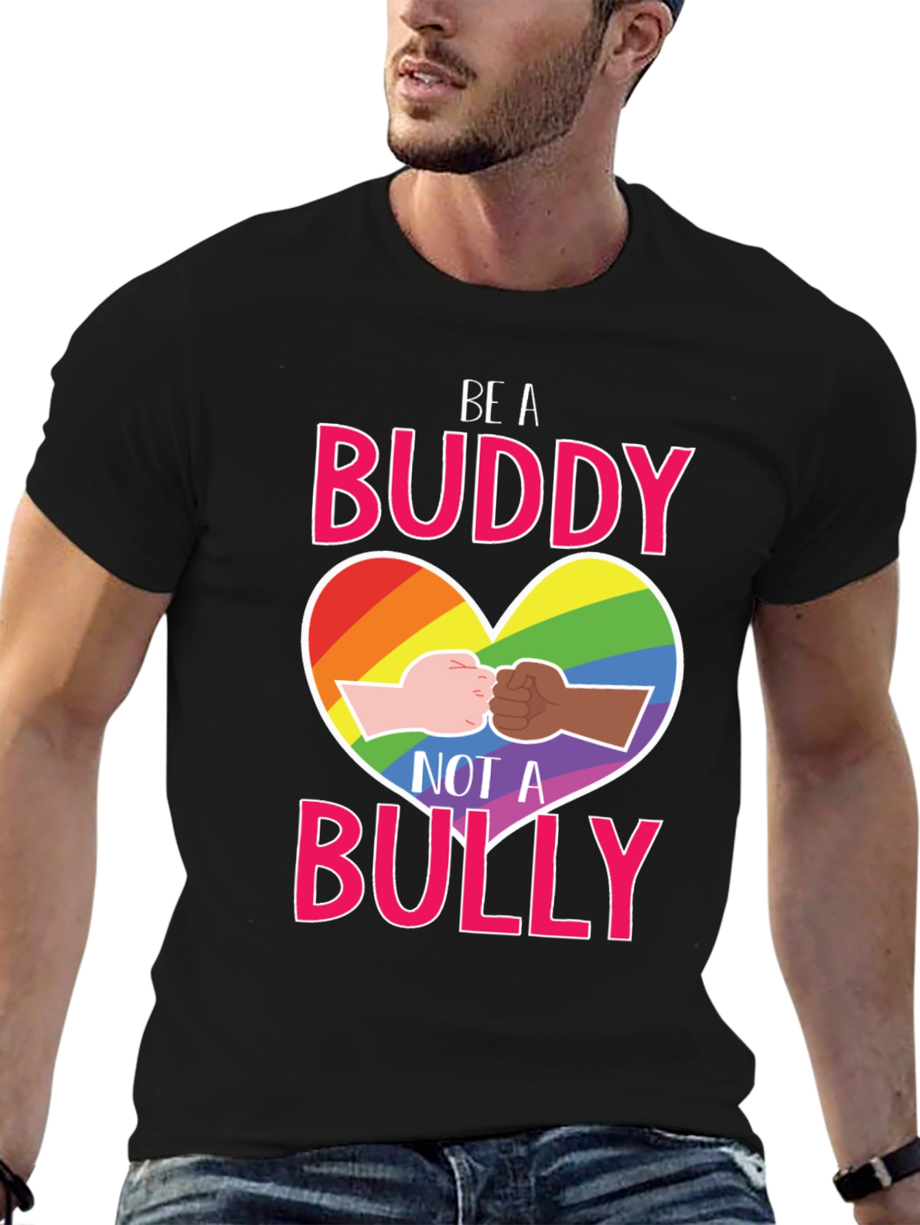 Be A Buddy Not a Bully Equality T-Shirt