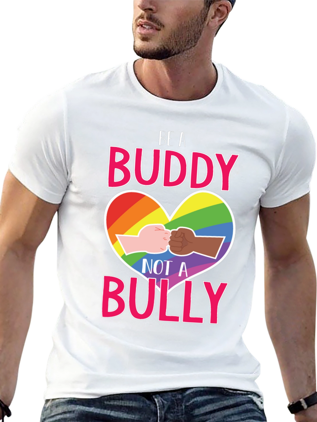 Be A Buddy Not a Bully Equality T-Shirt