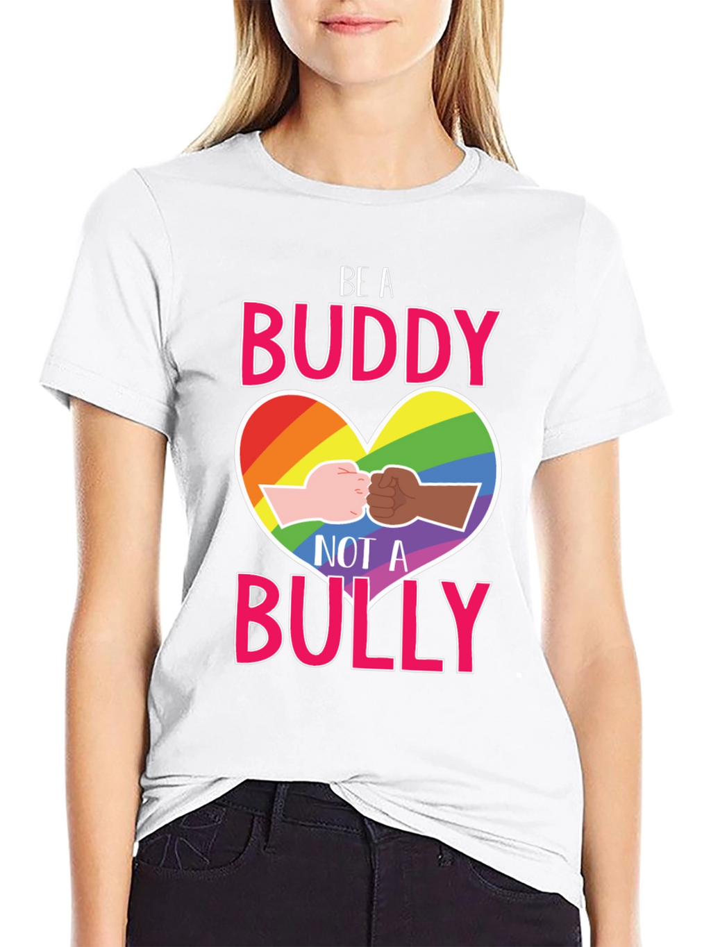 Be A Buddy Not a Bully Equality T-Shirt