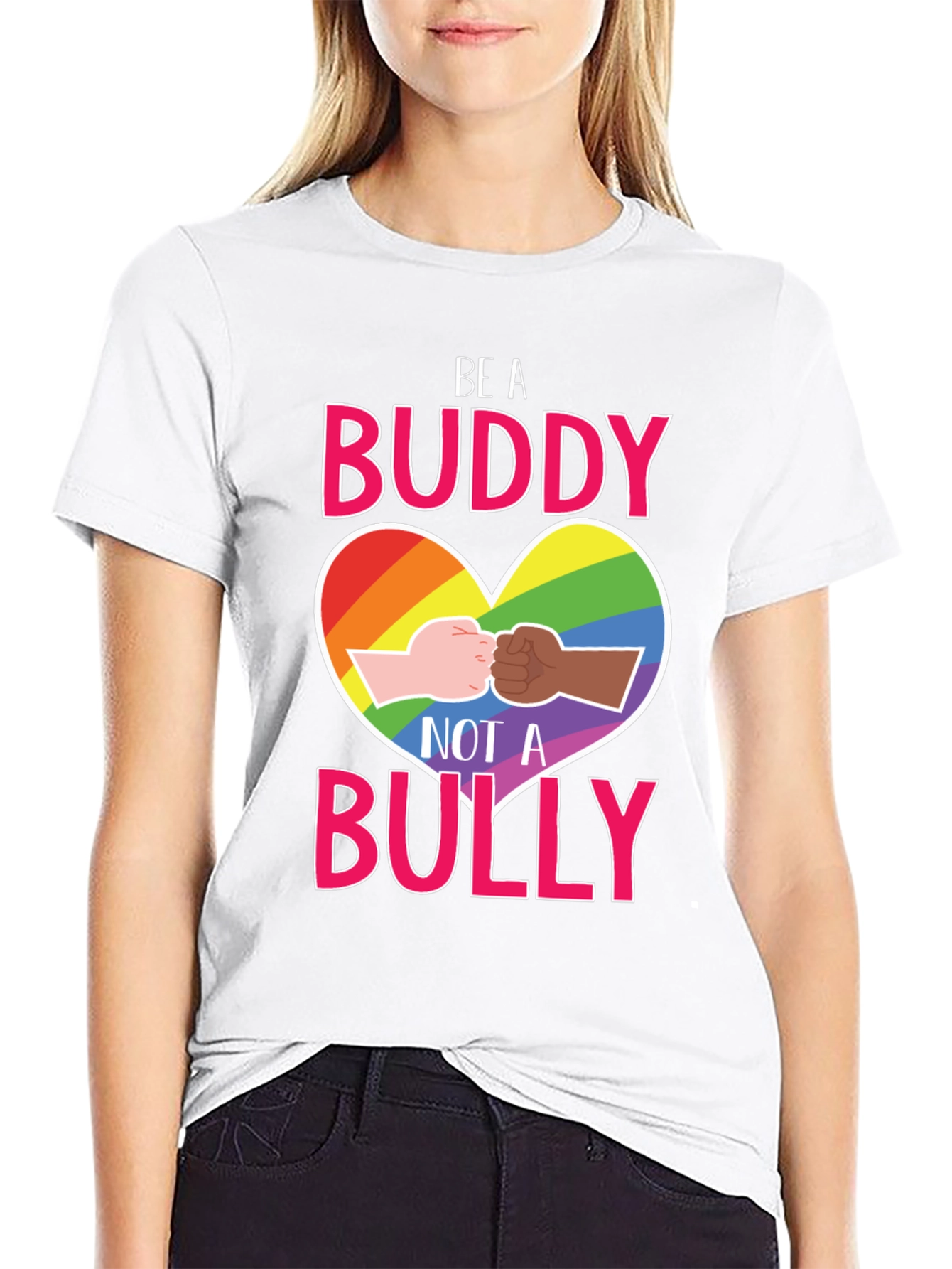 Be A Buddy Not a Bully Equality T-Shirt