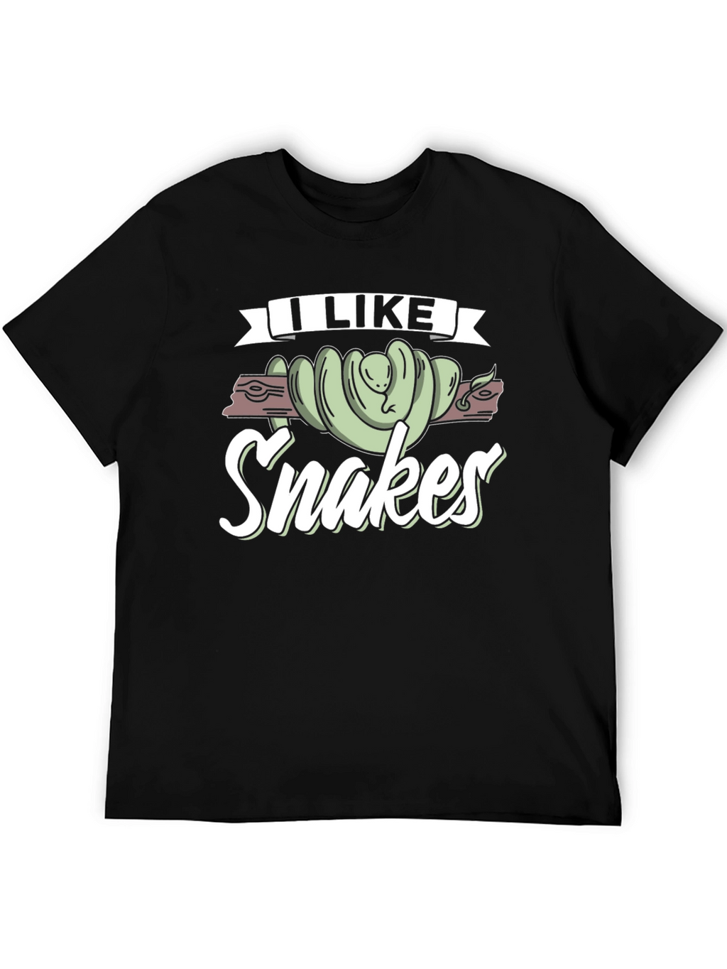 I Like Snakes T-Shirt Funny Reptile Lover Tee