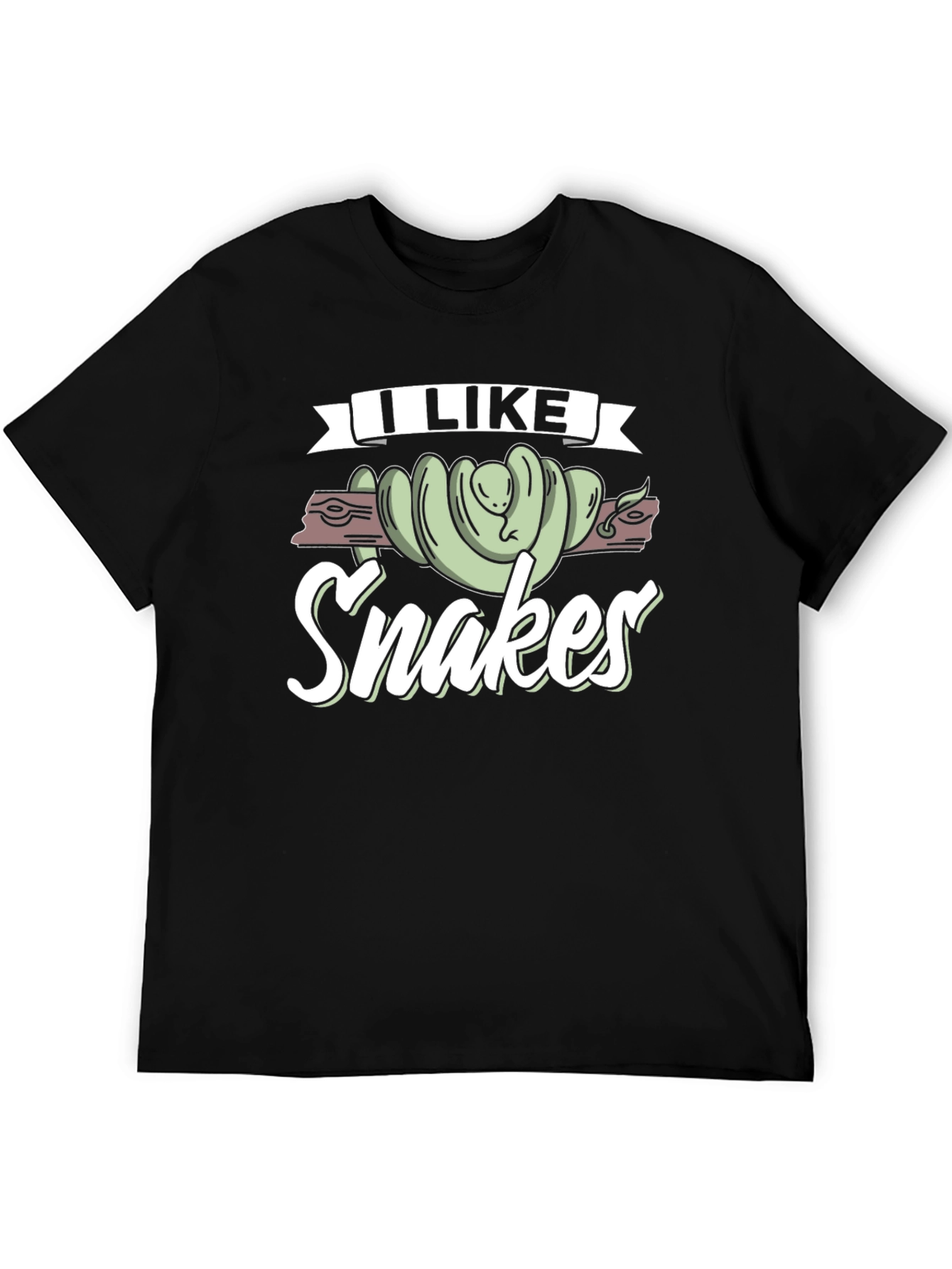 I Like Snakes T-Shirt Funny Reptile Lover Tee