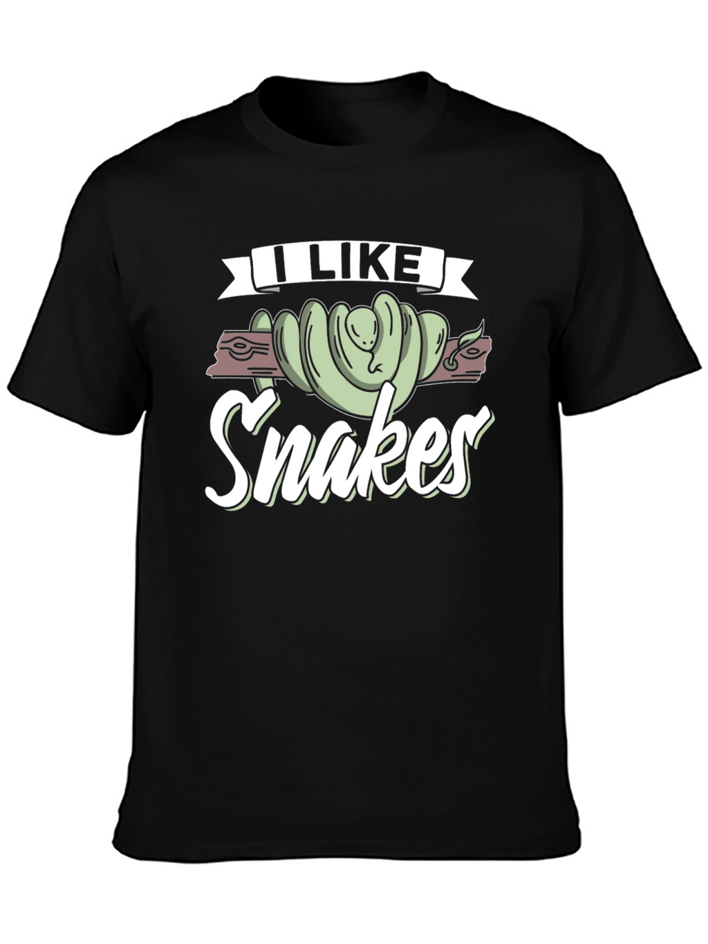 I Like Snakes T-Shirt Funny Reptile Lover Tee