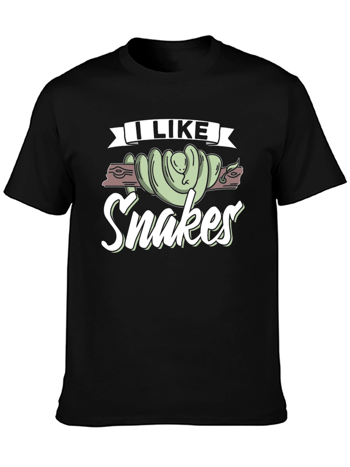 I Like Snakes T-Shirt Funny Reptile Lover Tee