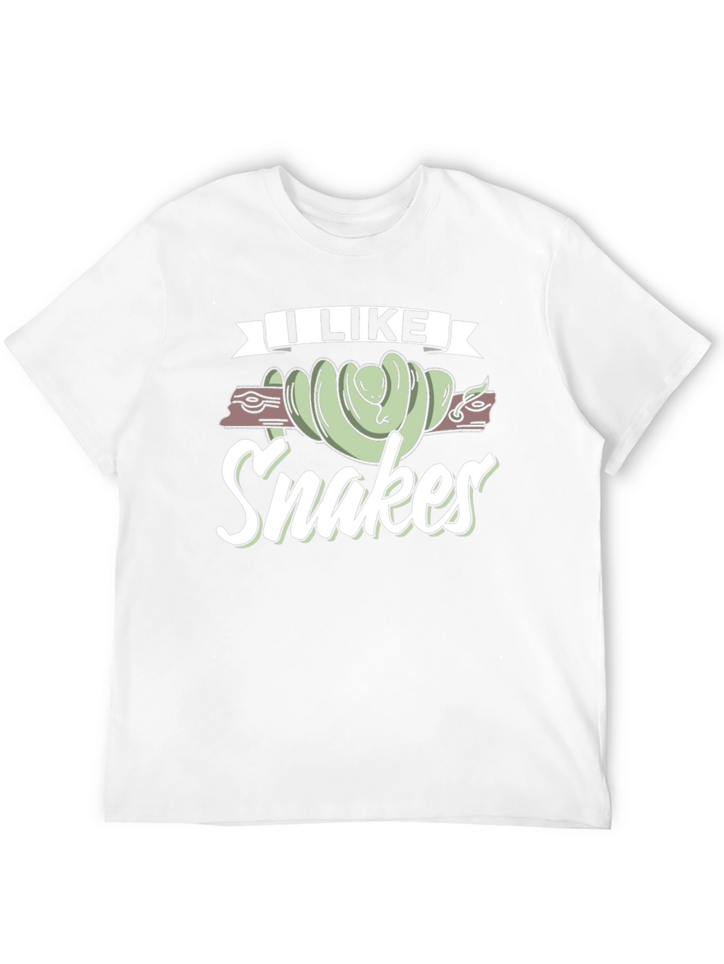 I Like Snakes T-Shirt Funny Reptile Lover Tee
