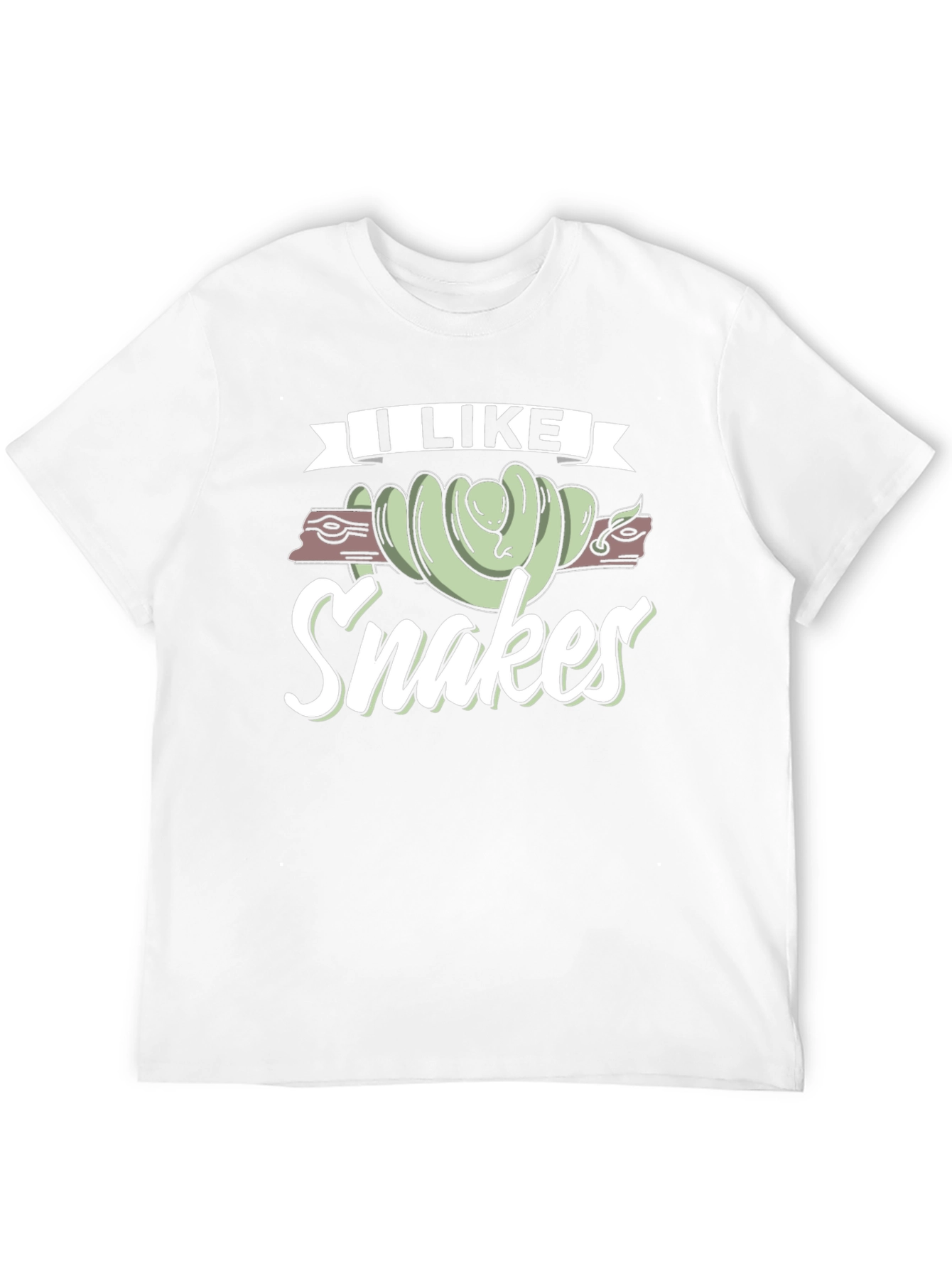 I Like Snakes T-Shirt Funny Reptile Lover Tee