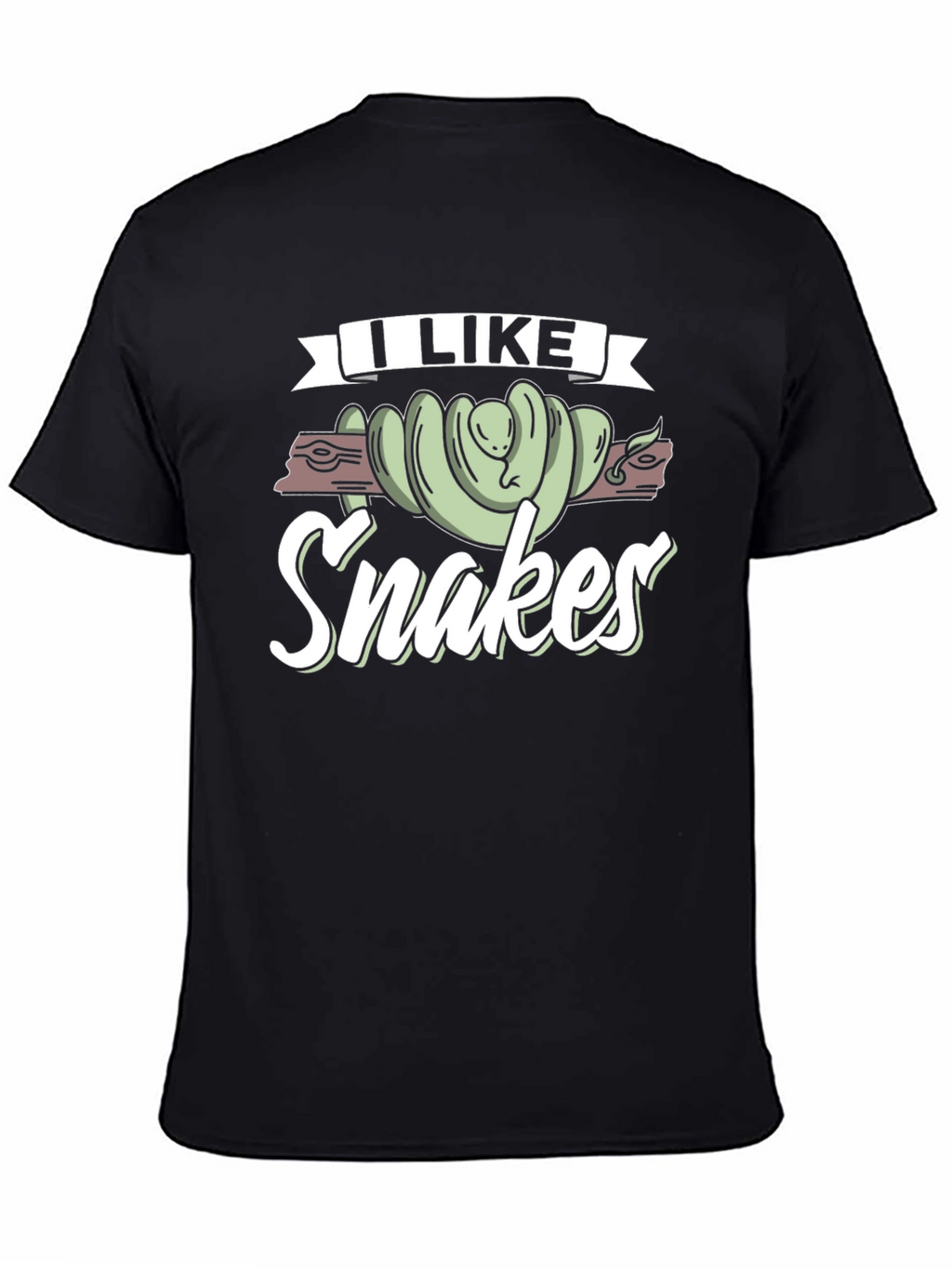 I Like Snakes T-Shirt Funny Reptile Lover Tee