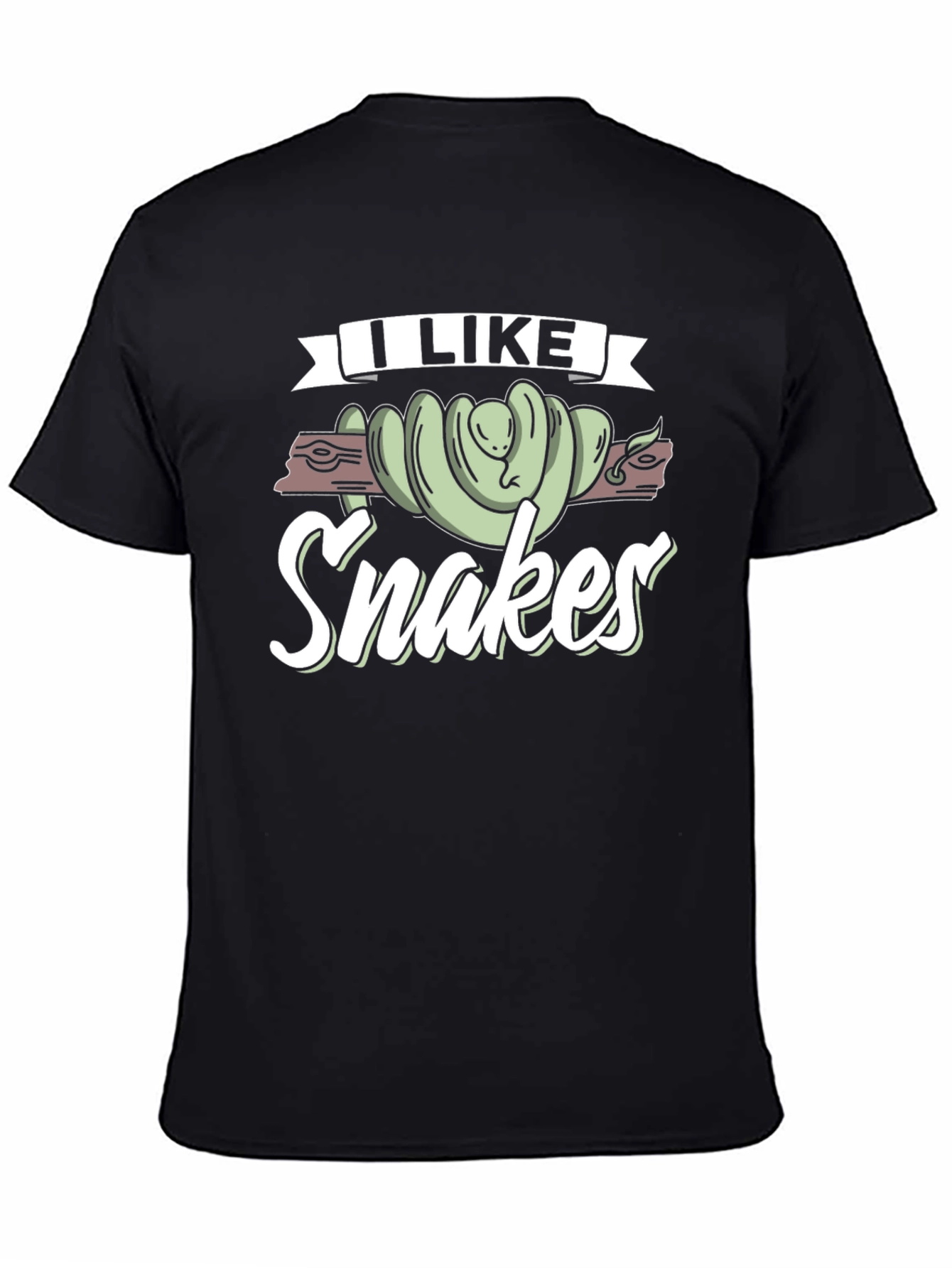 I Like Snakes T-Shirt Funny Reptile Lover Tee