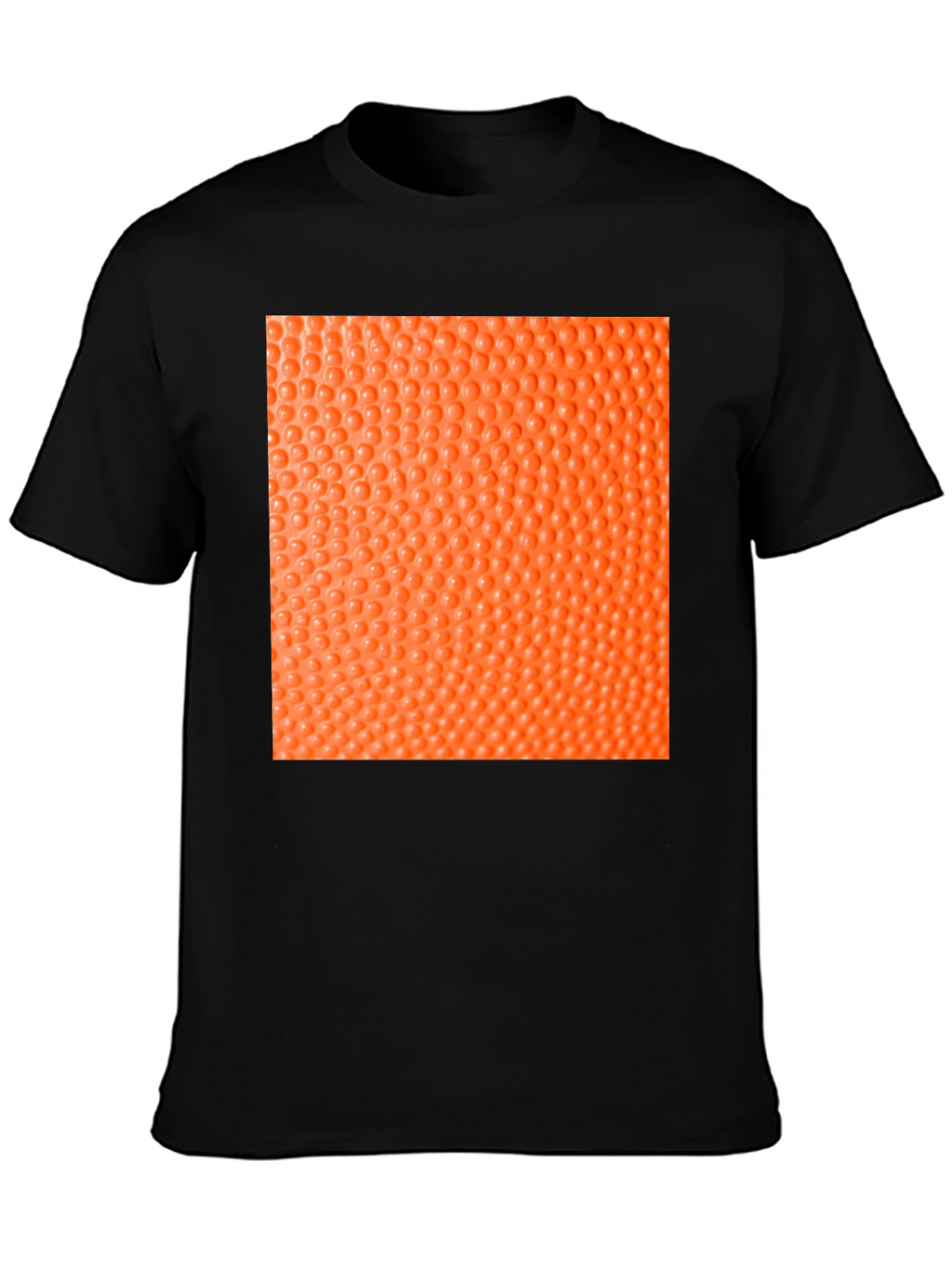 Textured Graphic Tee - Black