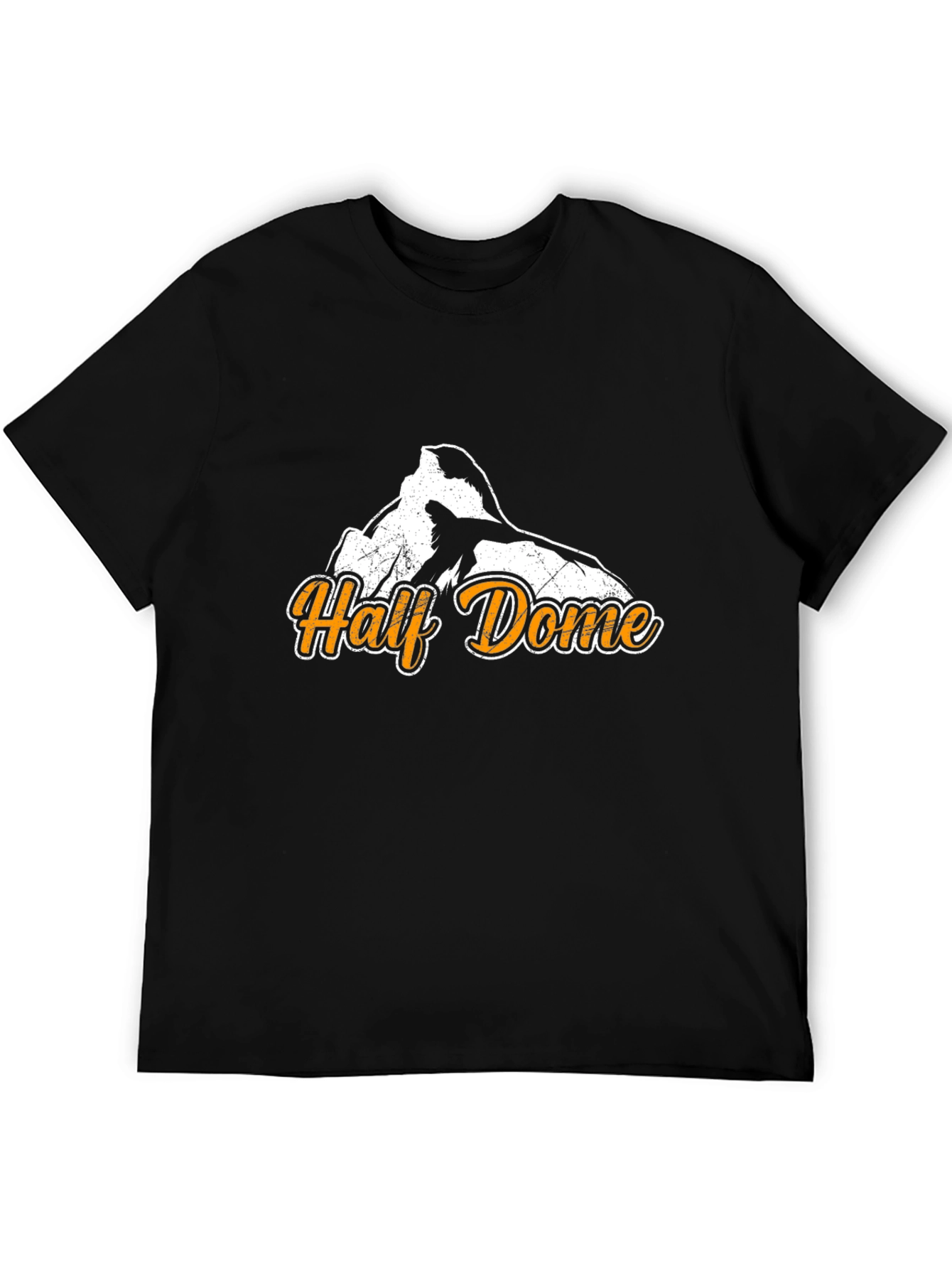 Half Dome Graphic T-Shirt - Black Cotton Tee