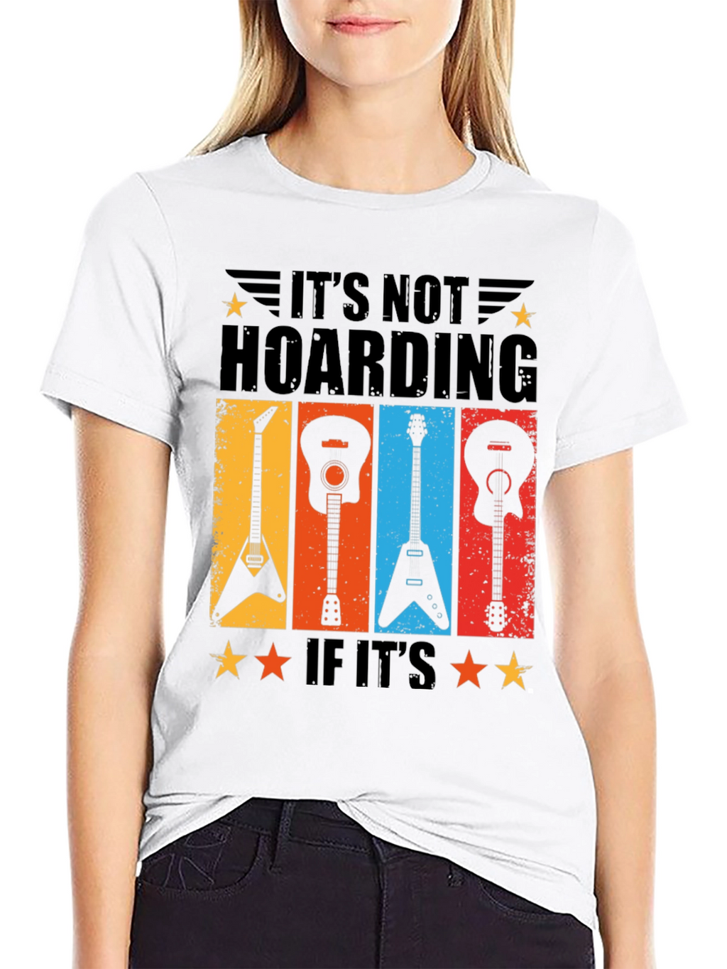 Its Not Hoarding If Its Guitars T-Shirt
