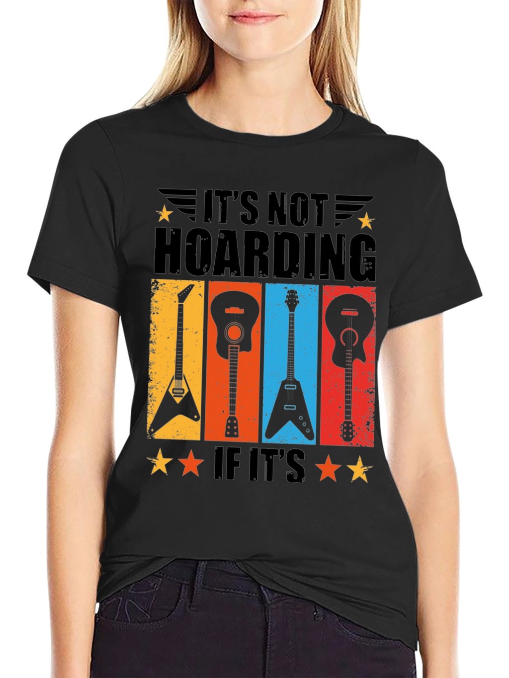 Its Not Hoarding If Its Guitars T-Shirt