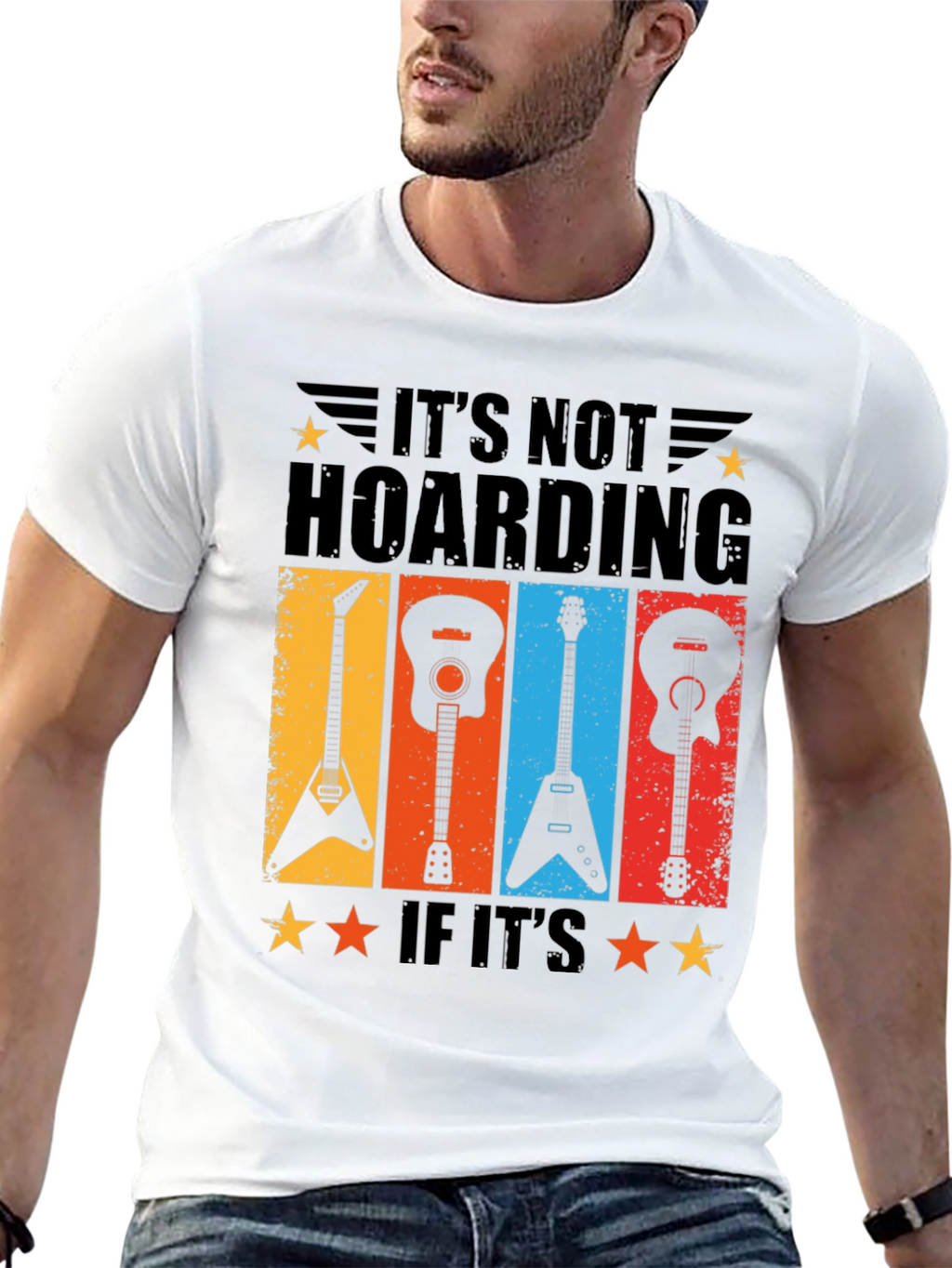 Its Not Hoarding If Its Guitars T-Shirt