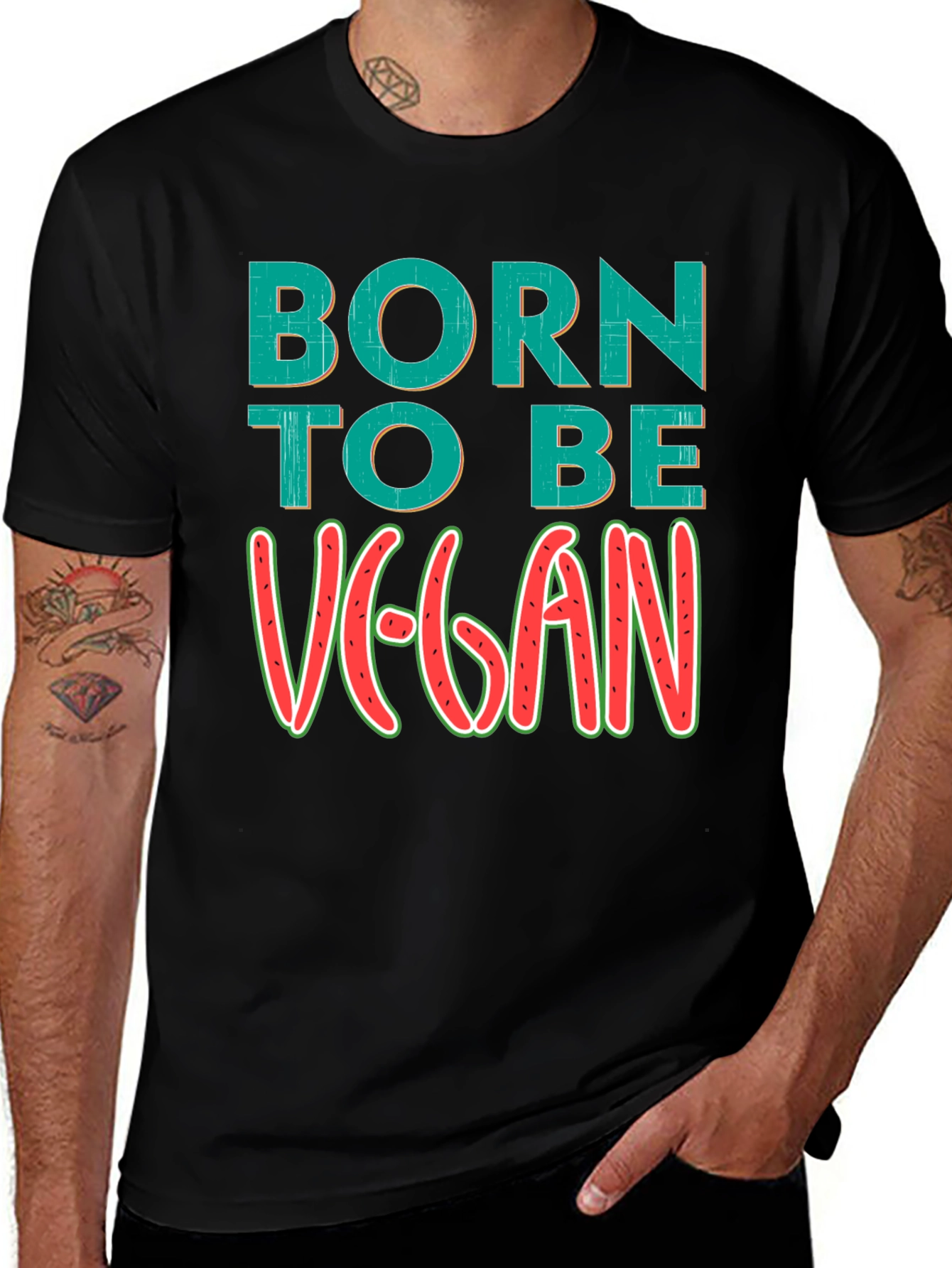 Born to be Vegan T-Shirt