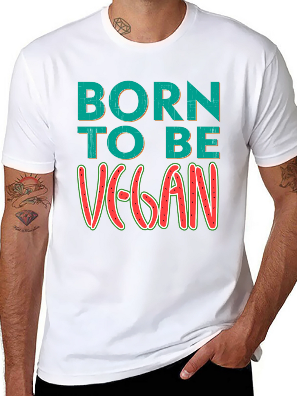 Born to be Vegan T-Shirt