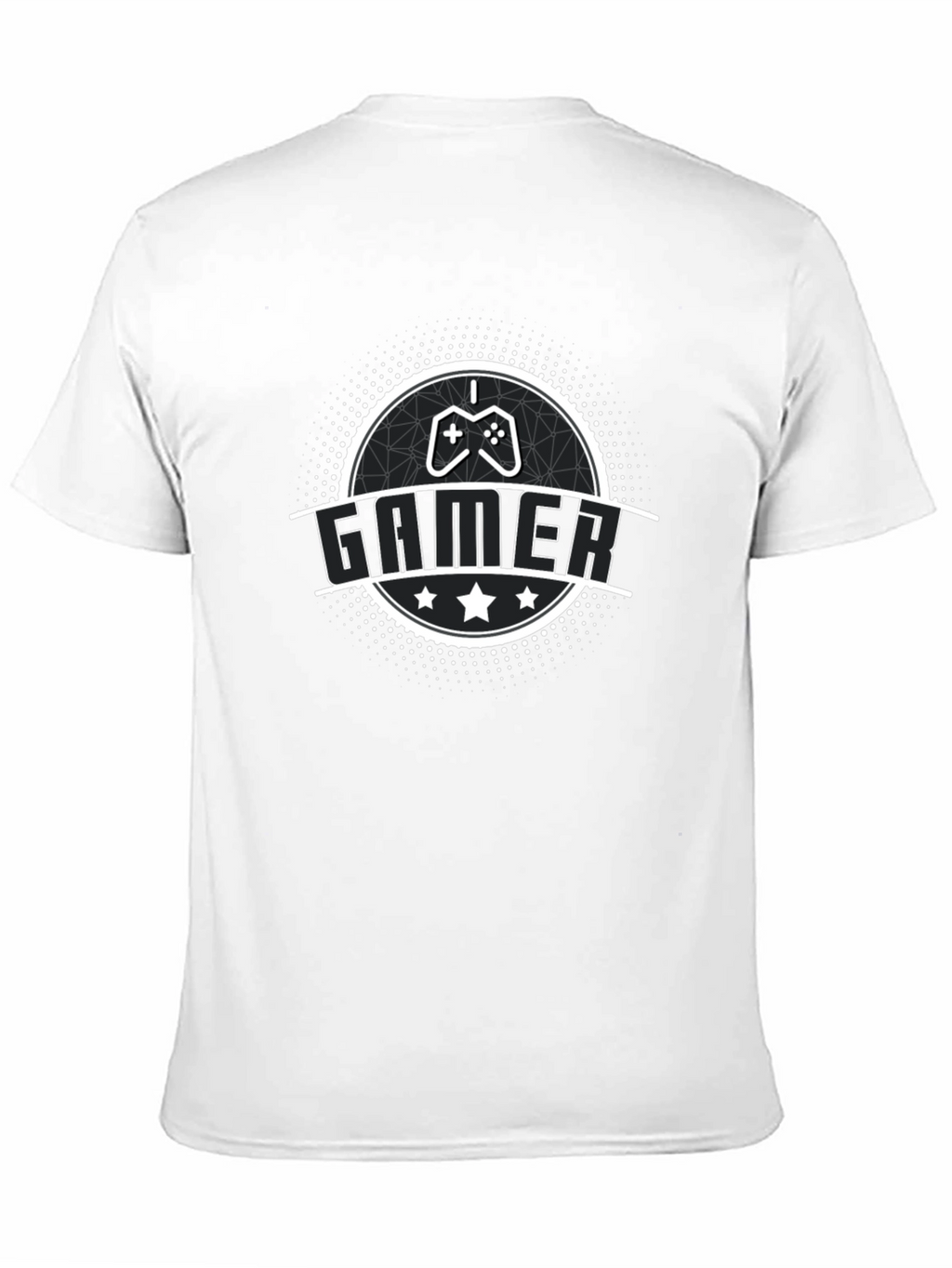 Gamer T-Shirt - Black - Gaming Controller Design