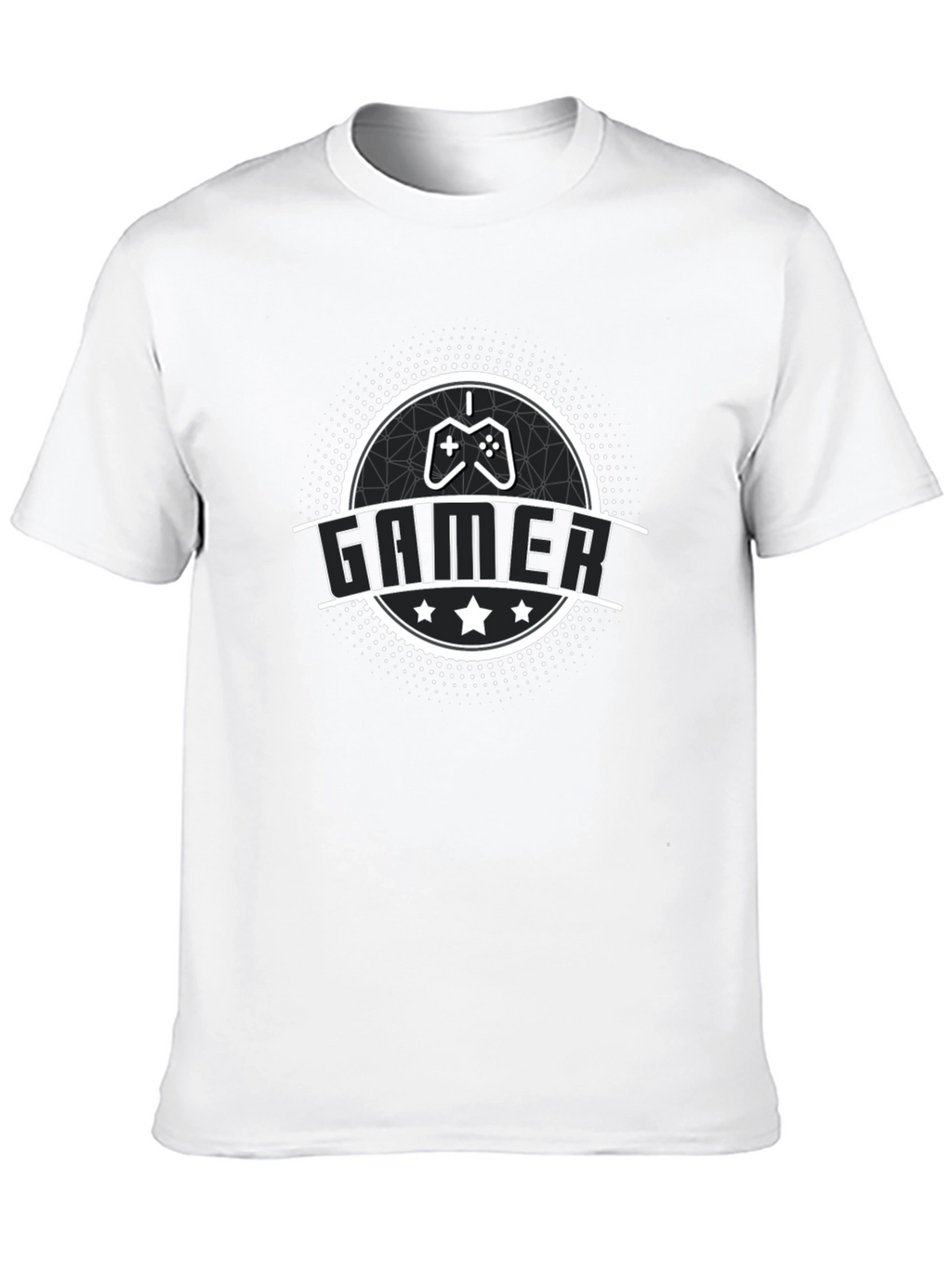 Gamer T-Shirt - Black - Gaming Controller Design