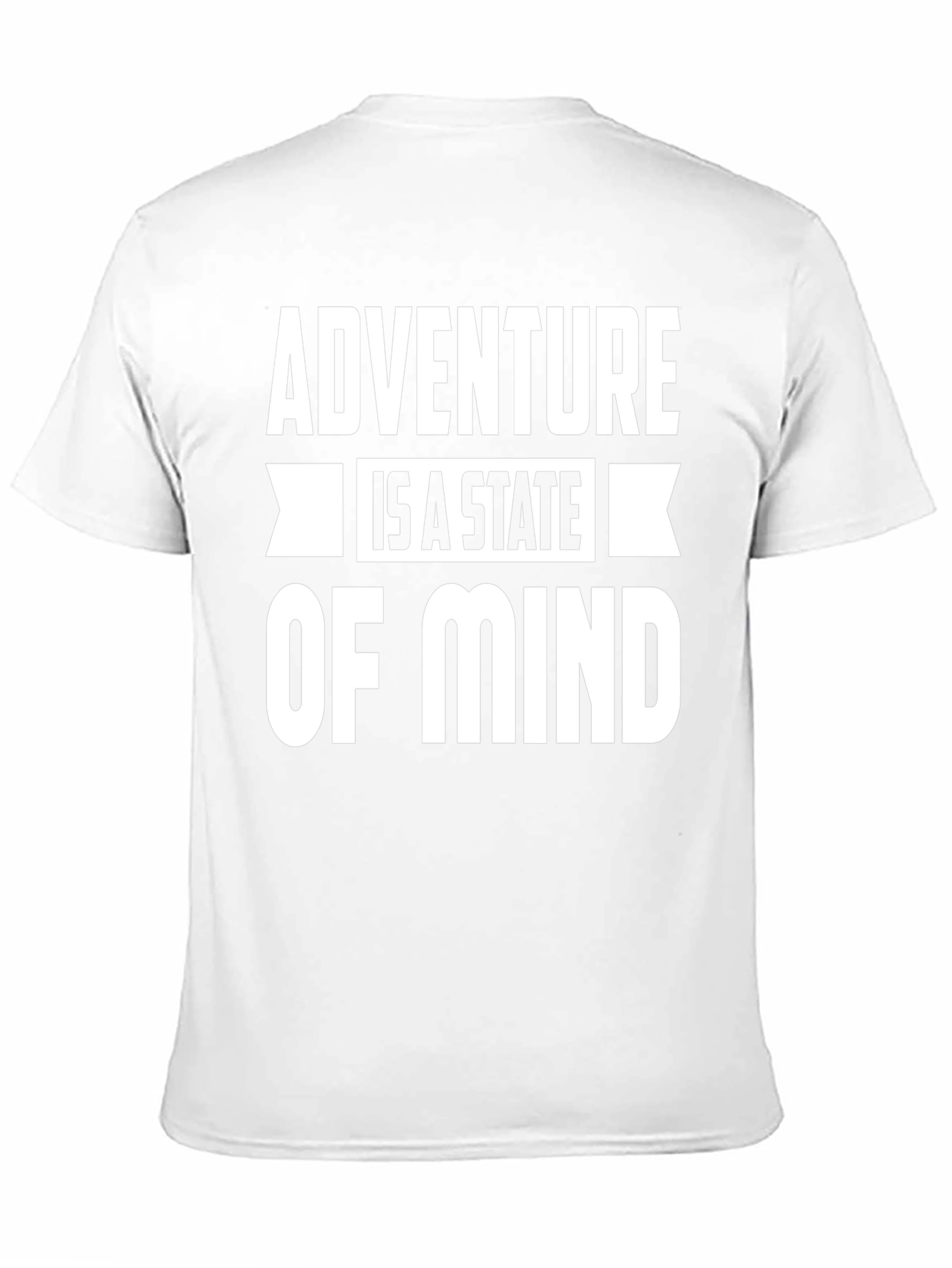 Adventure State of Mind Black Graphic Tee