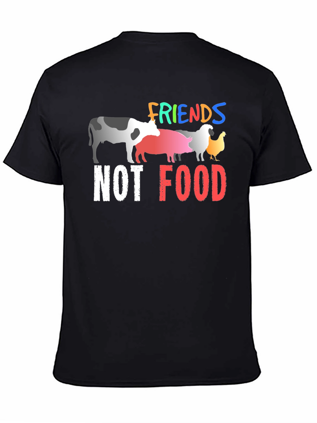Vegan Friends Not Food T-Shirt