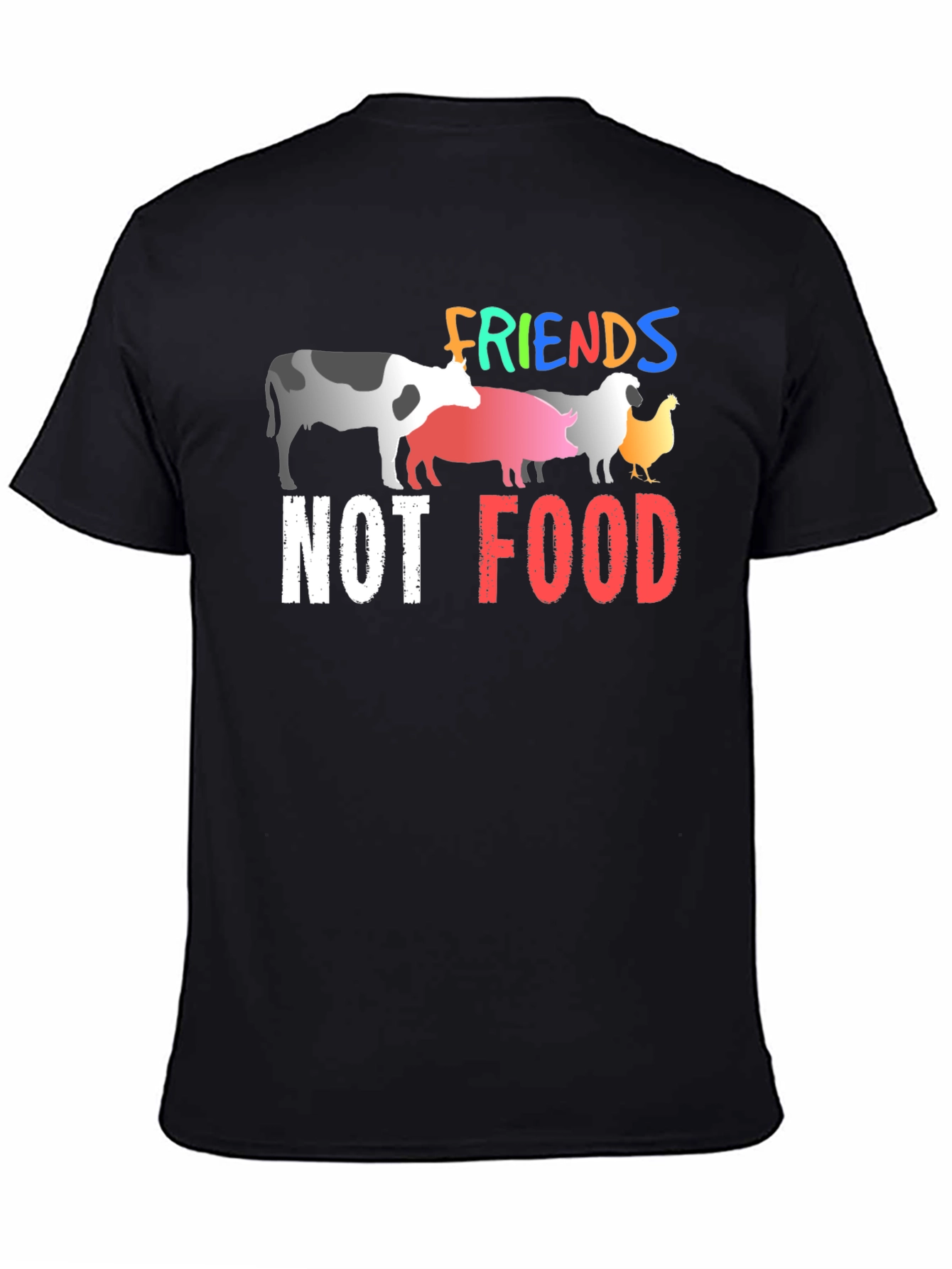 Vegan Friends Not Food T-Shirt