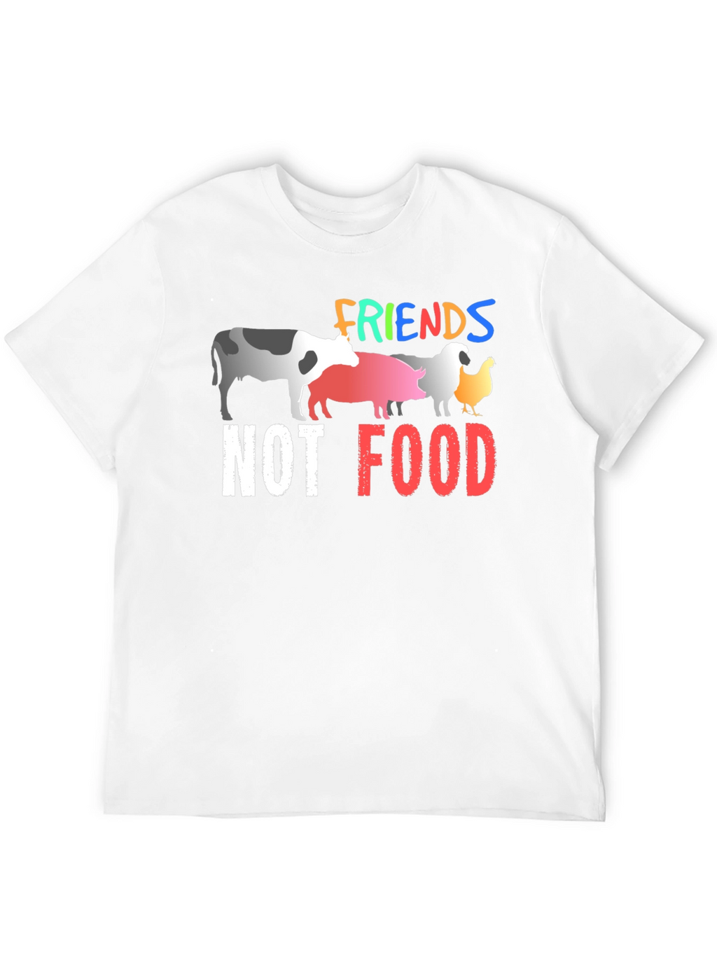 Vegan Friends Not Food T-Shirt