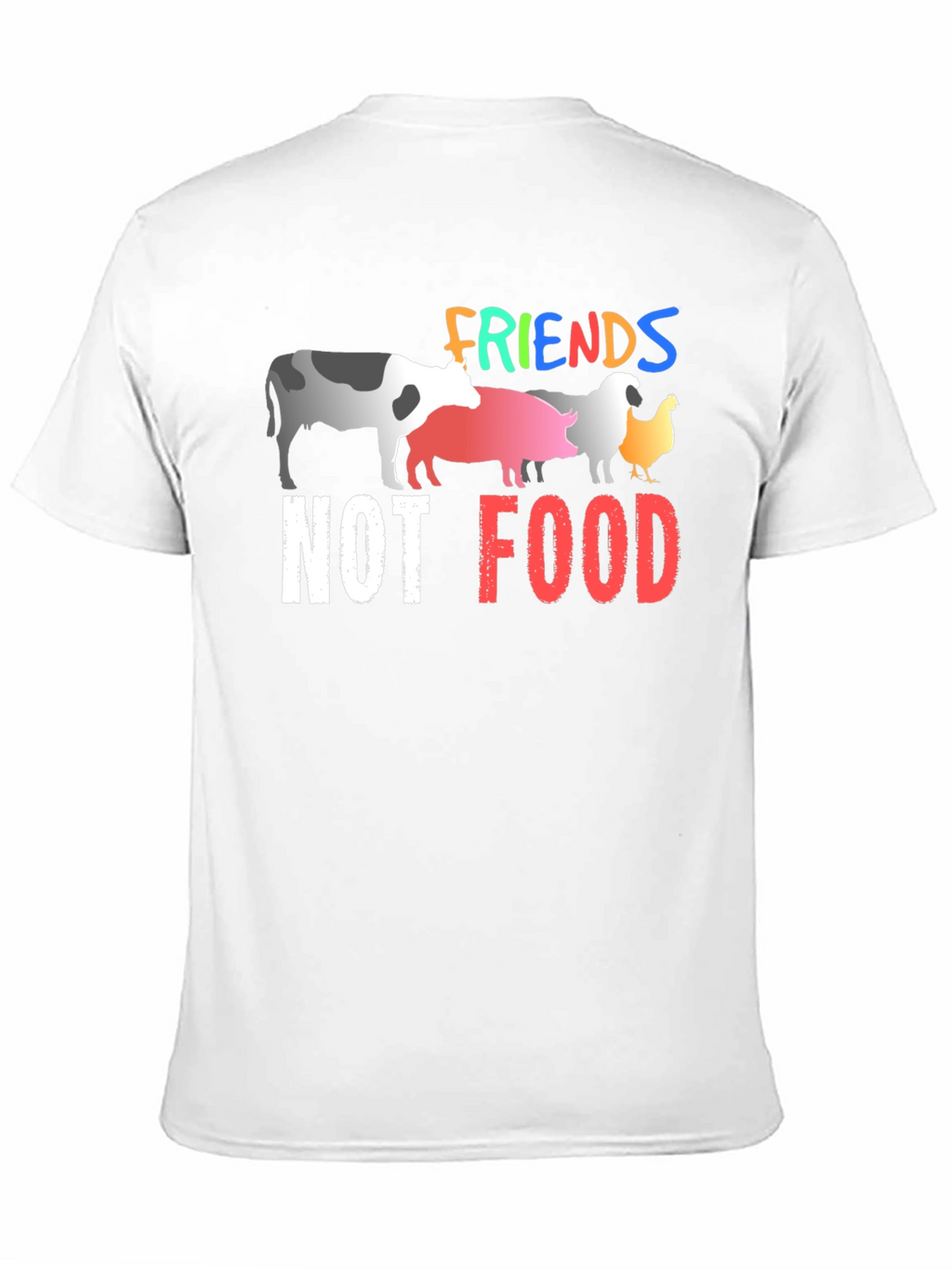 Vegan Friends Not Food T-Shirt
