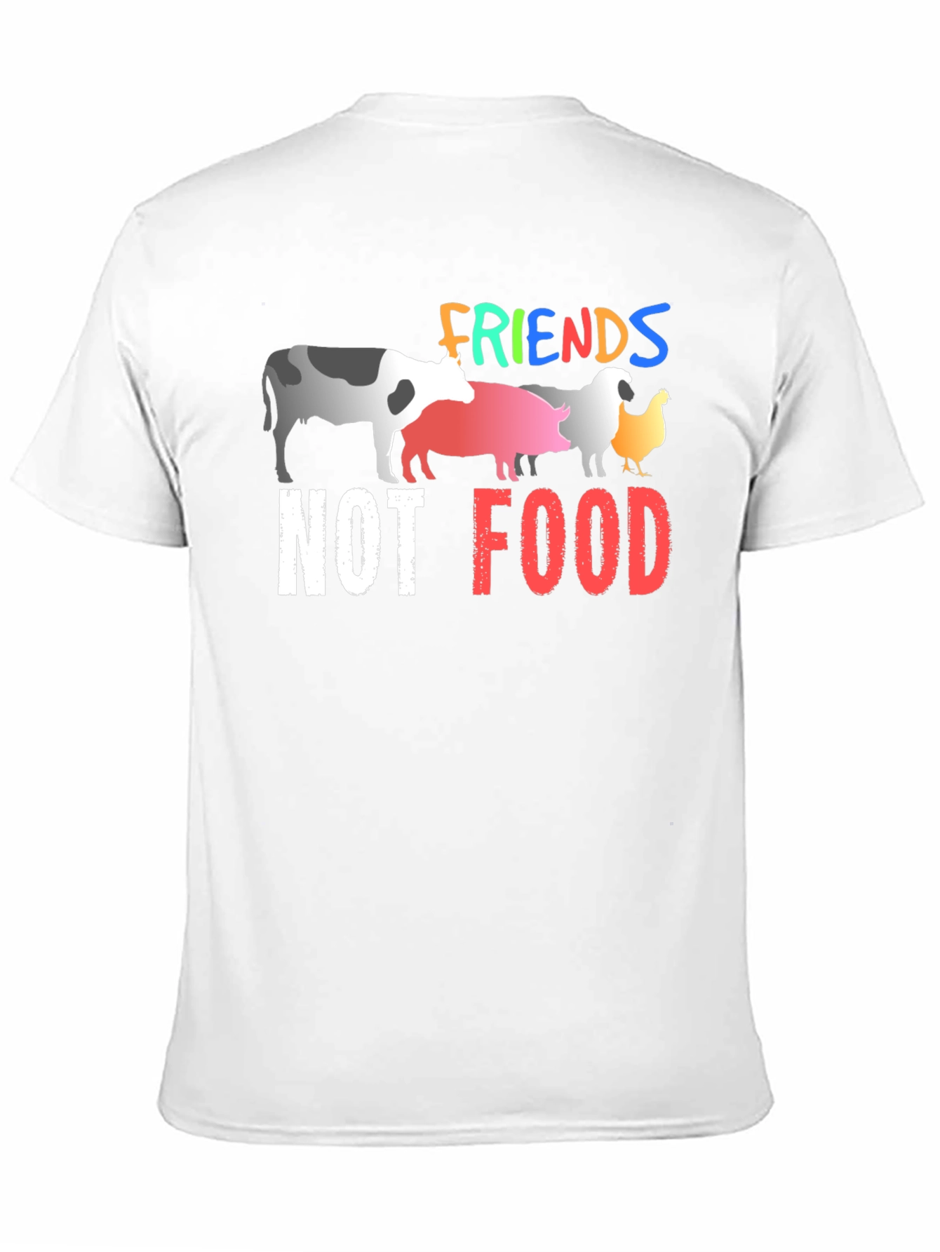 Vegan Friends Not Food T-Shirt