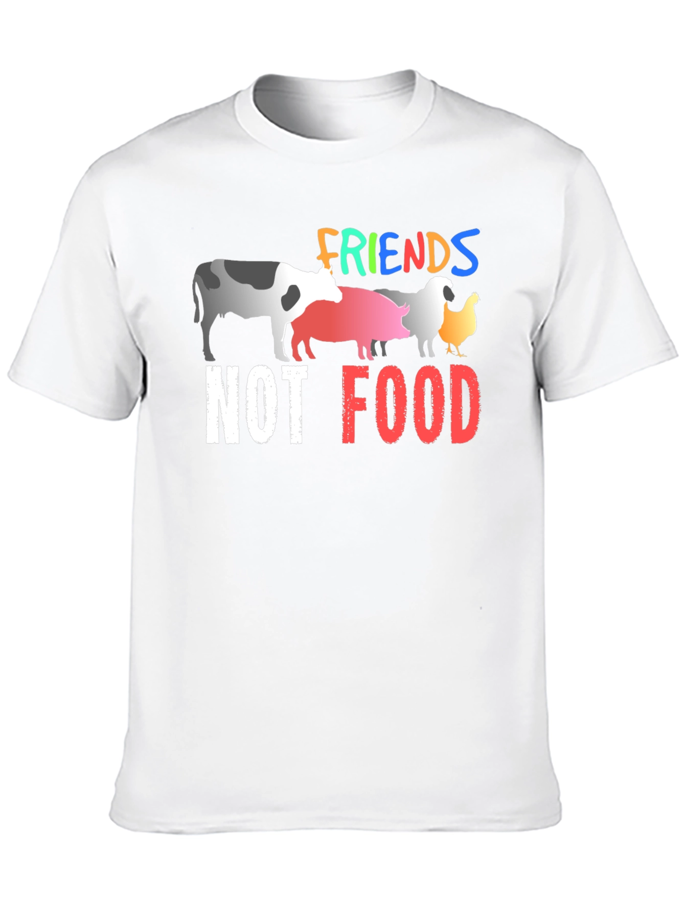 Vegan Friends Not Food T-Shirt