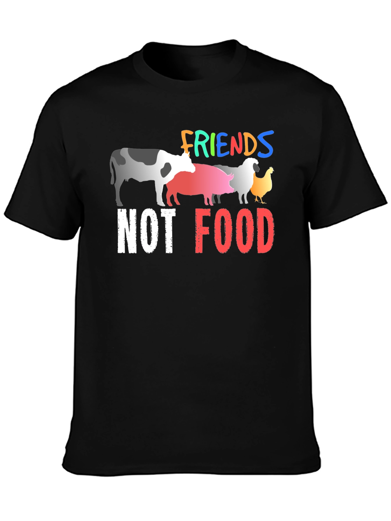 Vegan Friends Not Food T-Shirt