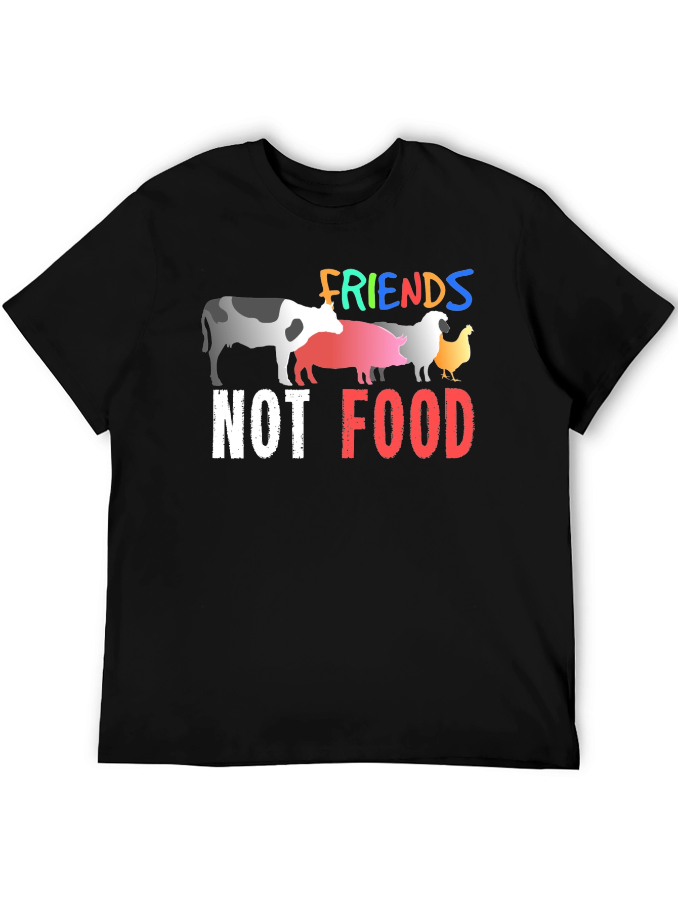 Vegan Friends Not Food T-Shirt