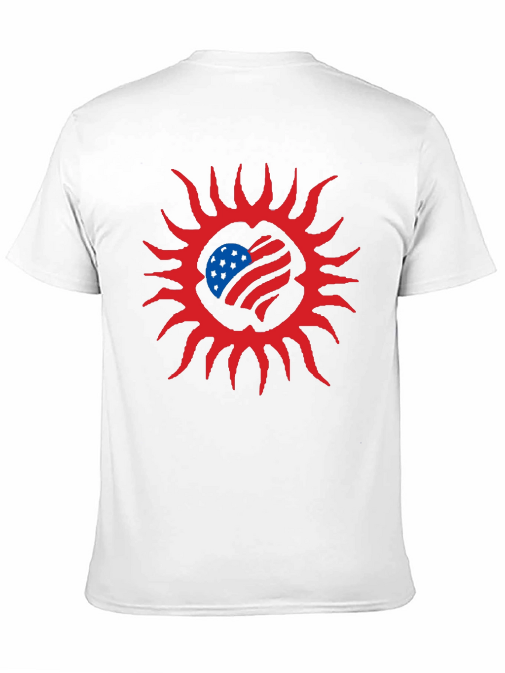 American Flag Sun Graphic Tee