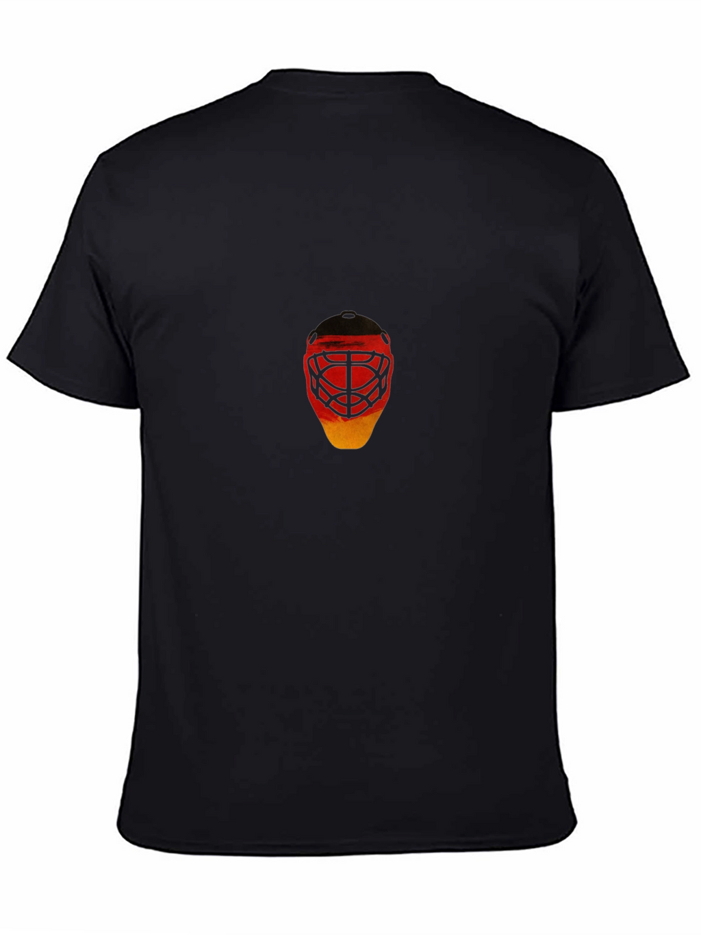 Black German Hockey Mask Graphic Tee