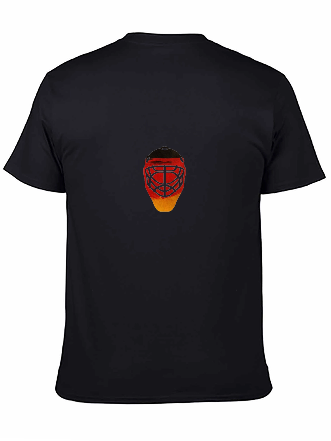 Black German Hockey Mask Graphic Tee