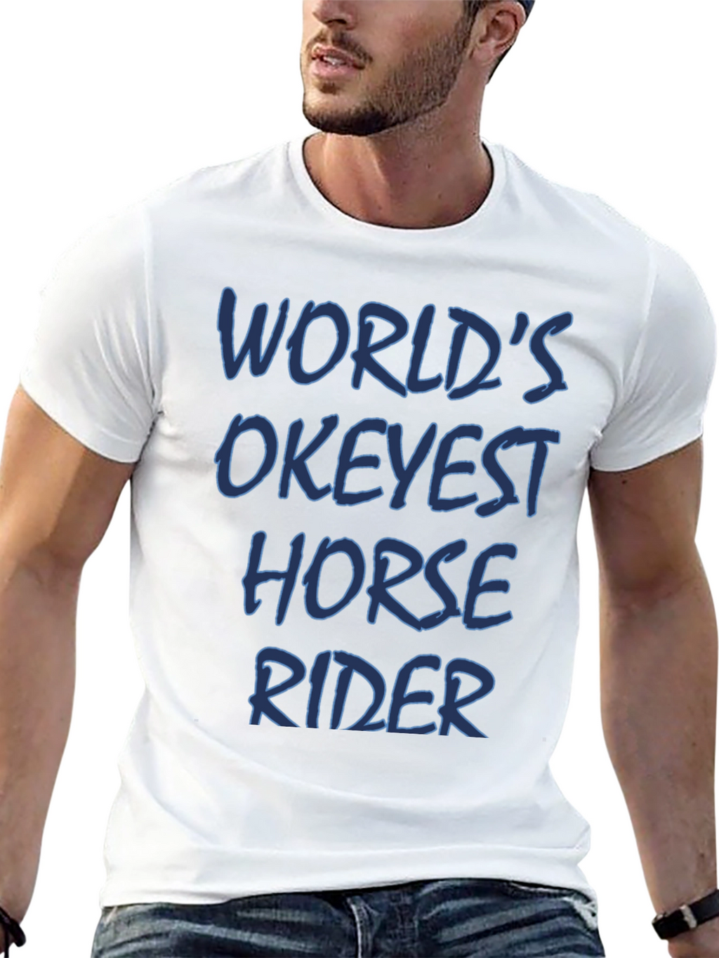 Worlds Okeyest Horse Rider T-Shirt