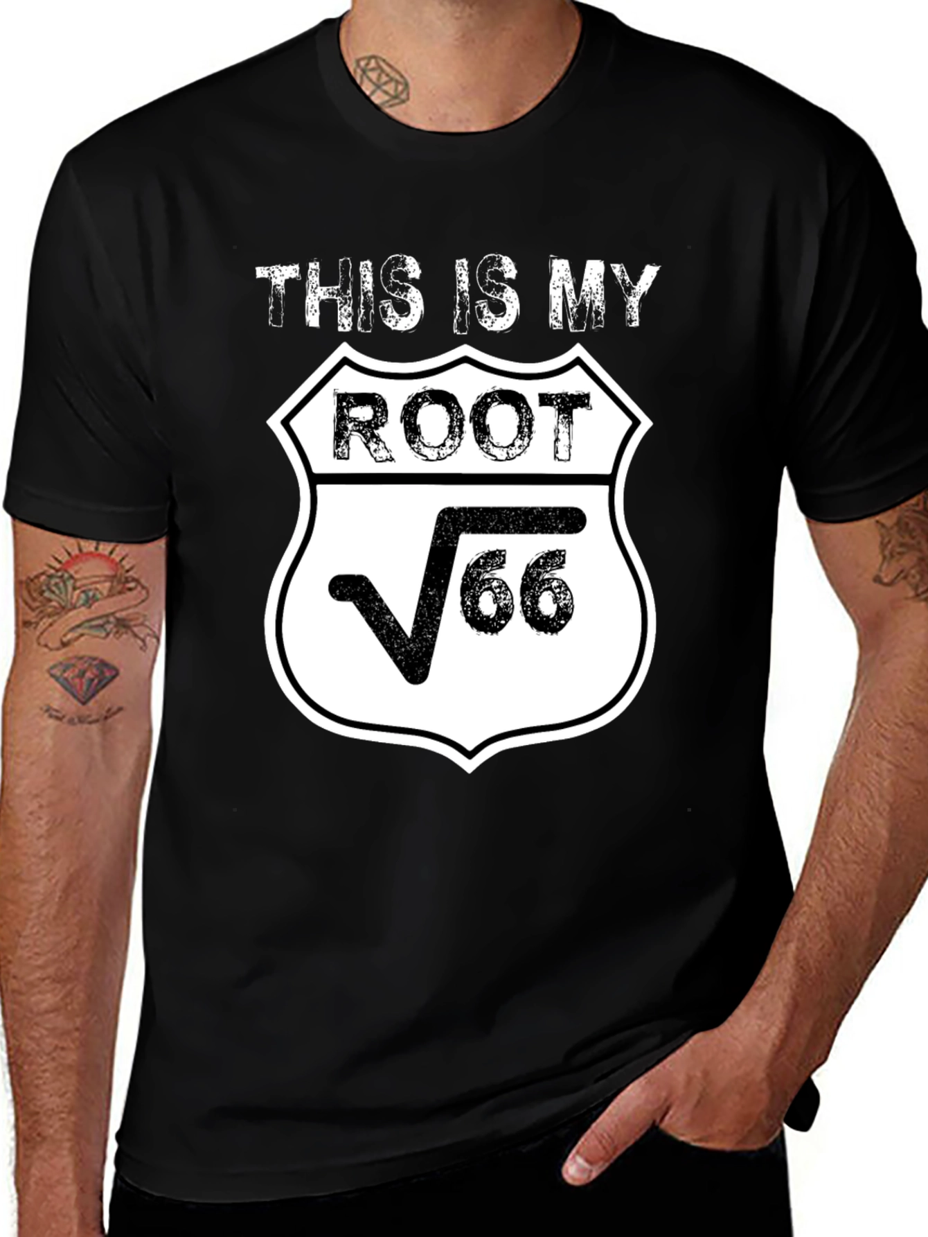 Route 66 T-Shirt - This Is My Root Tee
