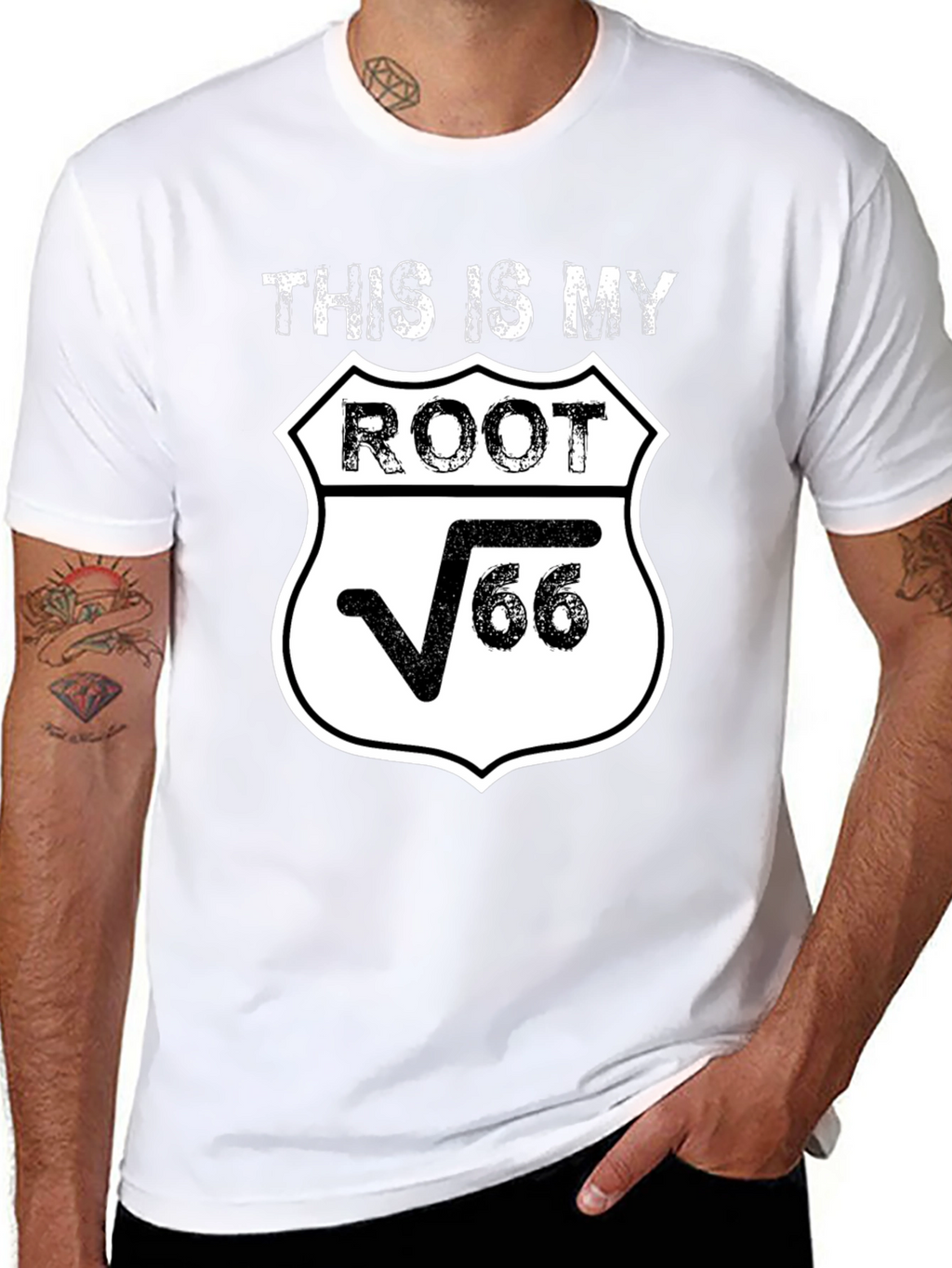 Route 66 T-Shirt - This Is My Root Tee