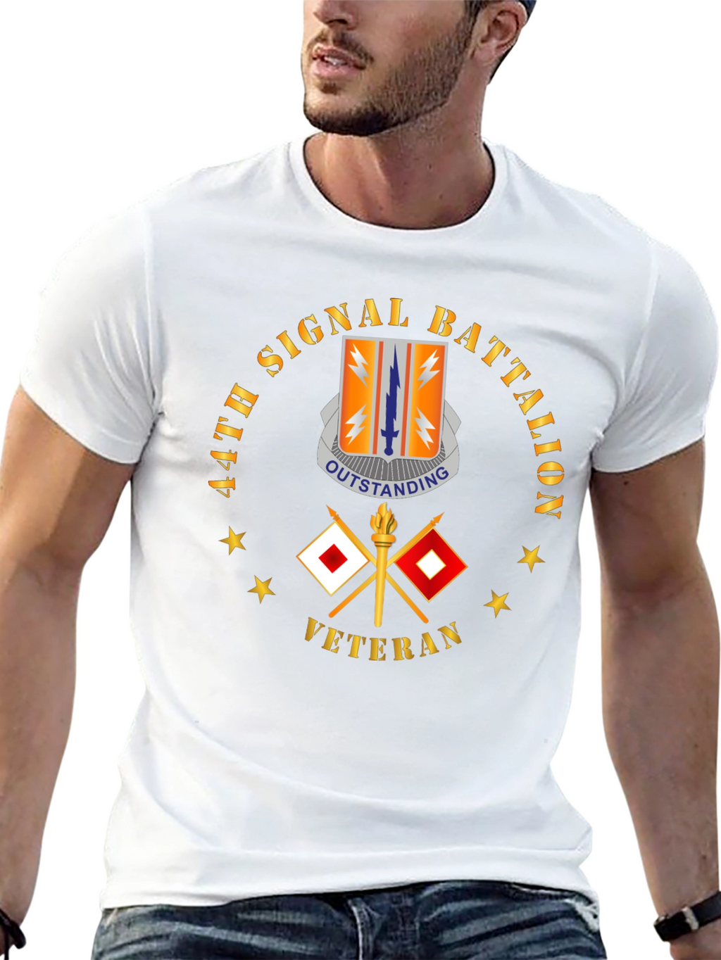 44th Signal Battalion Veteran T-Shirt