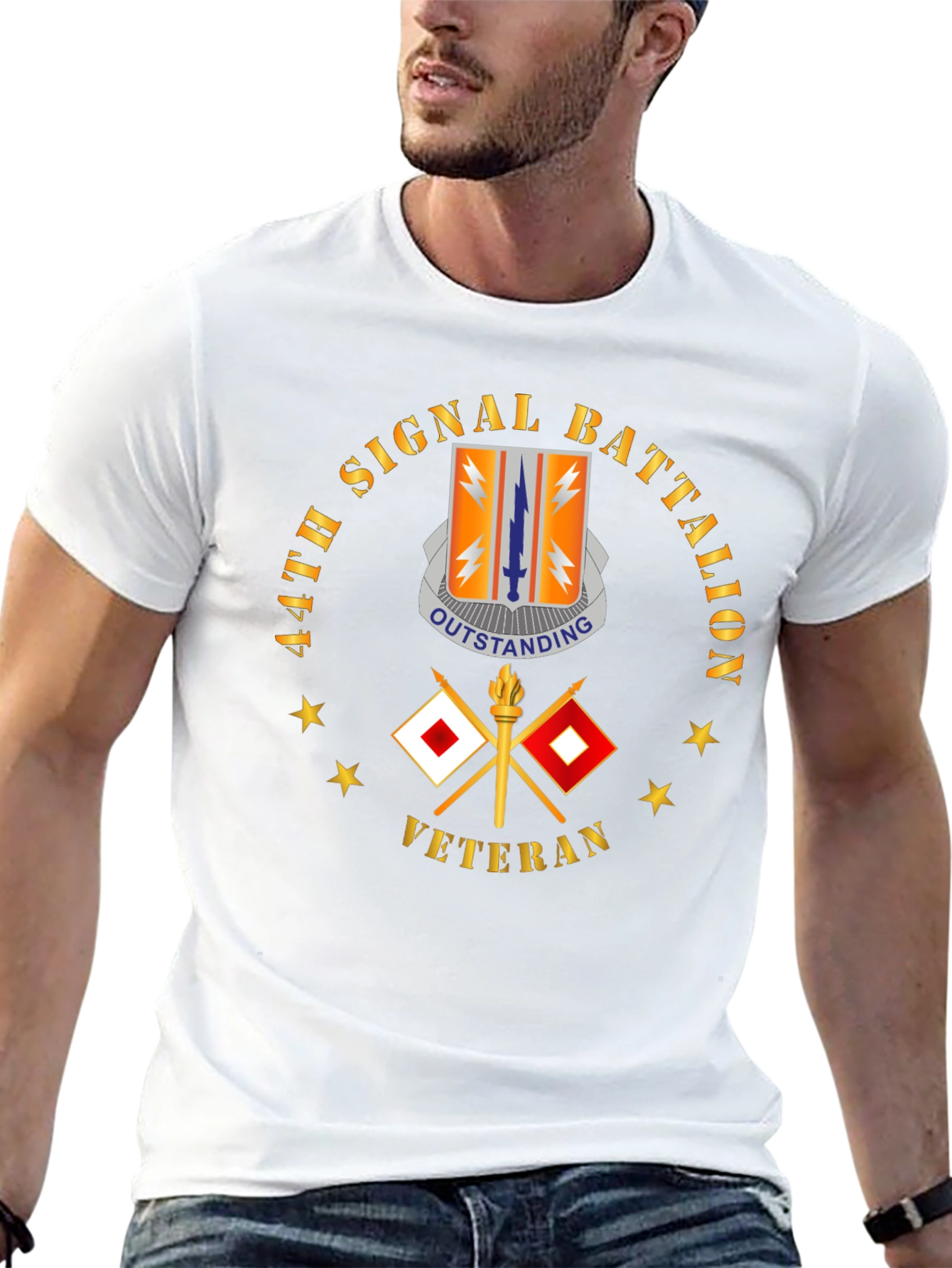 44th Signal Battalion Veteran T-Shirt