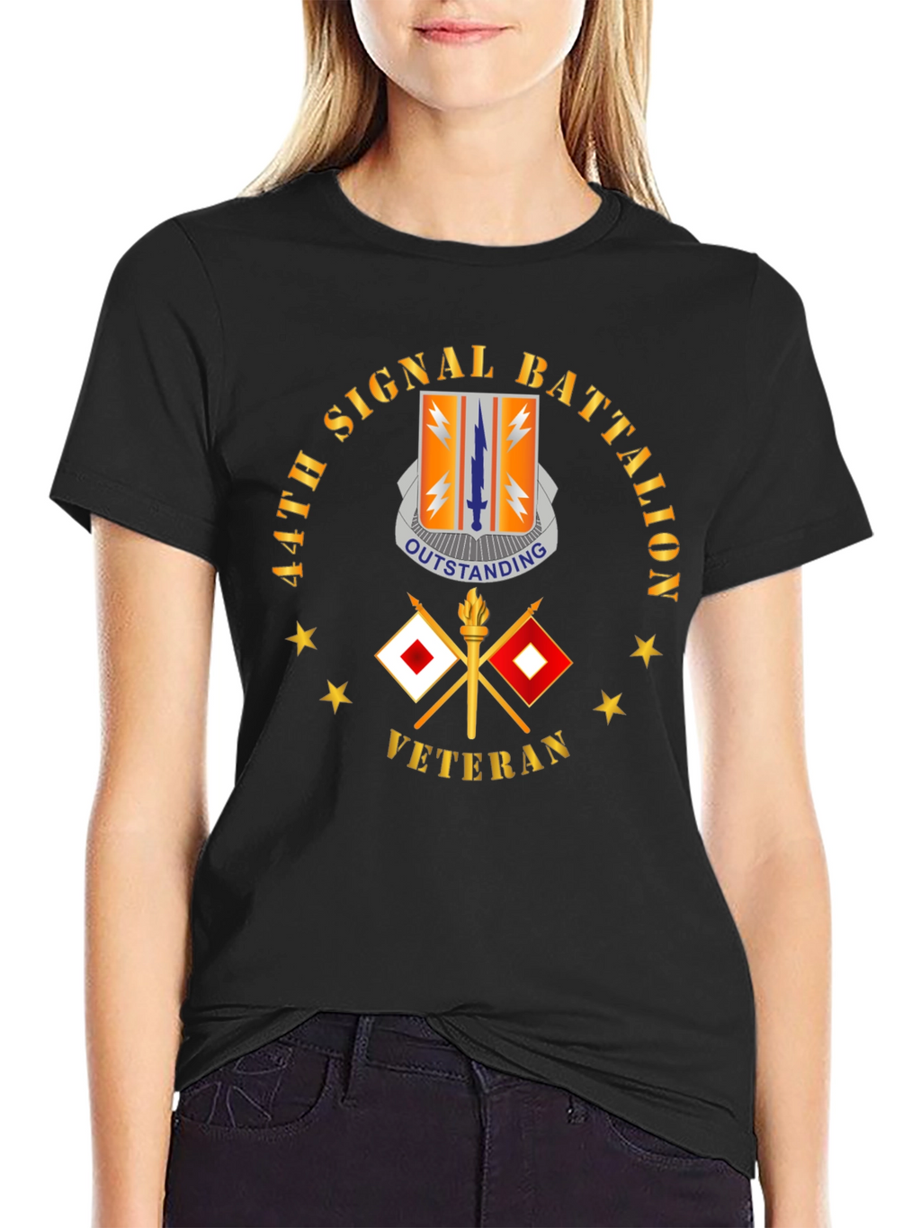 44th Signal Battalion Veteran T-Shirt
