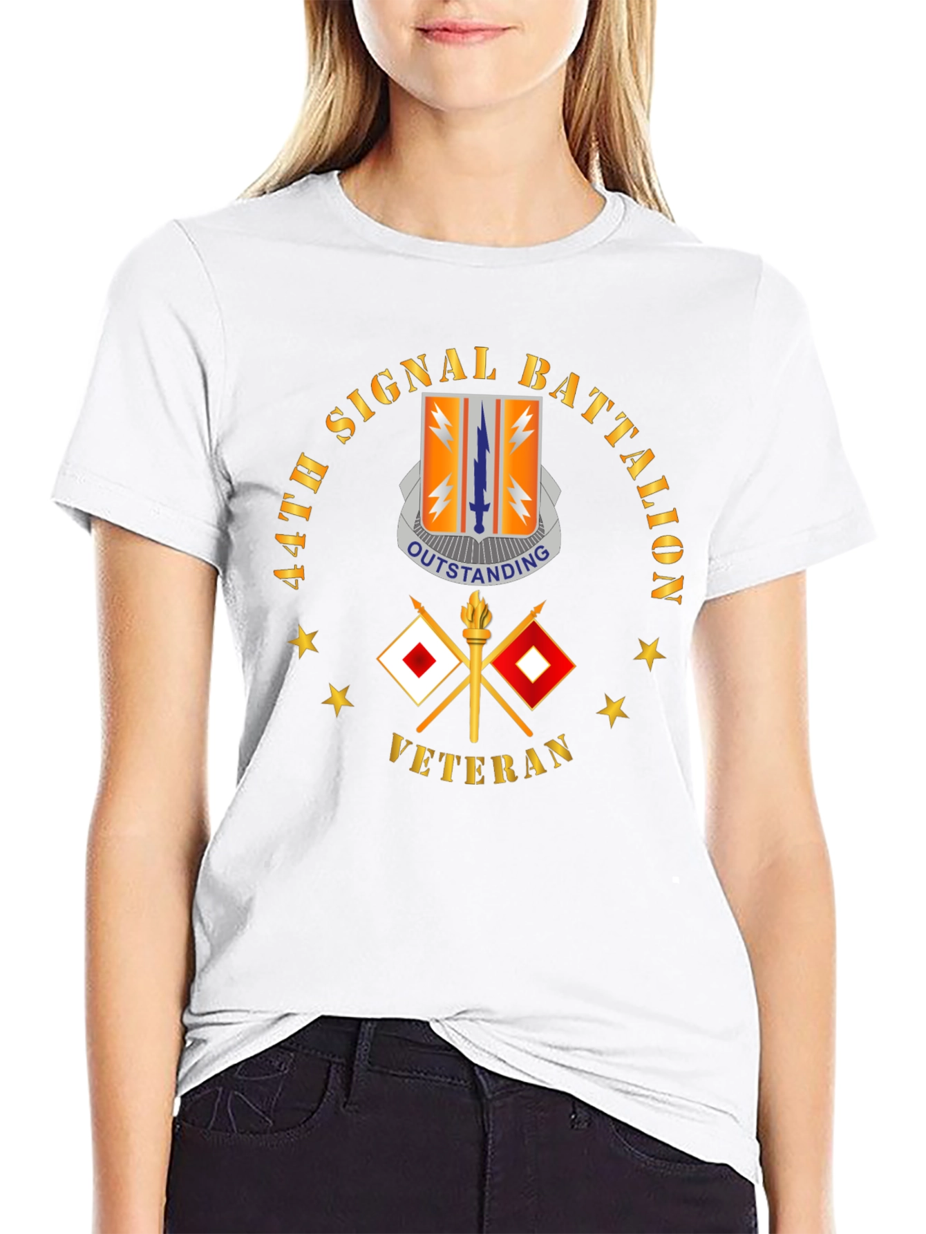 44th Signal Battalion Veteran T-Shirt