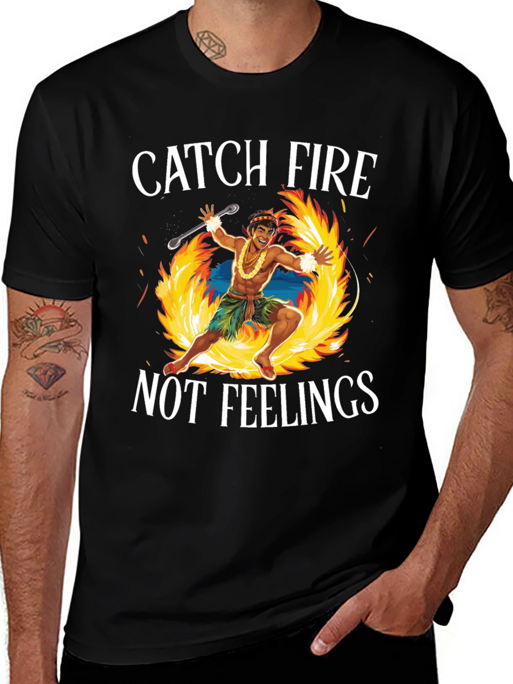 Catch Fire Not Feelings T-Shirt