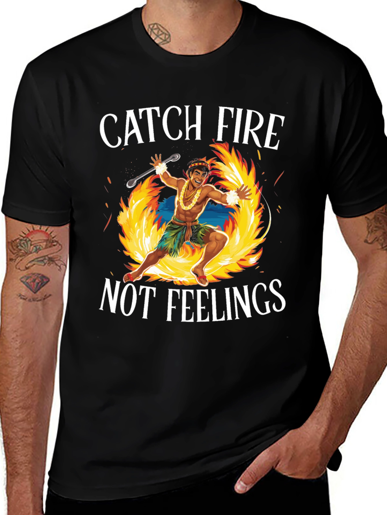 Catch Fire Not Feelings T-Shirt