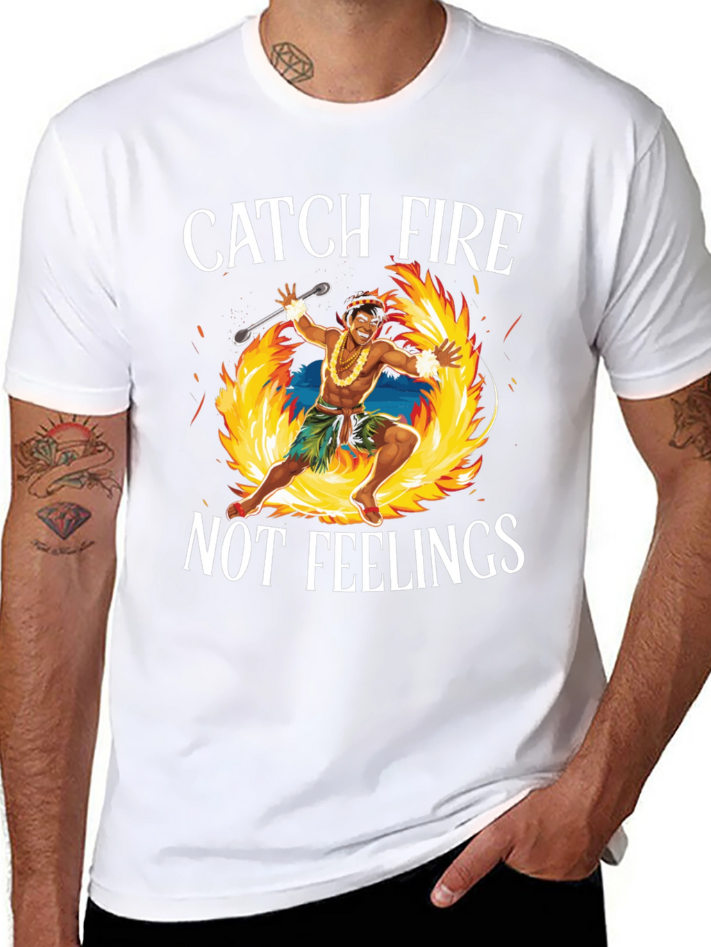 Catch Fire Not Feelings T-Shirt
