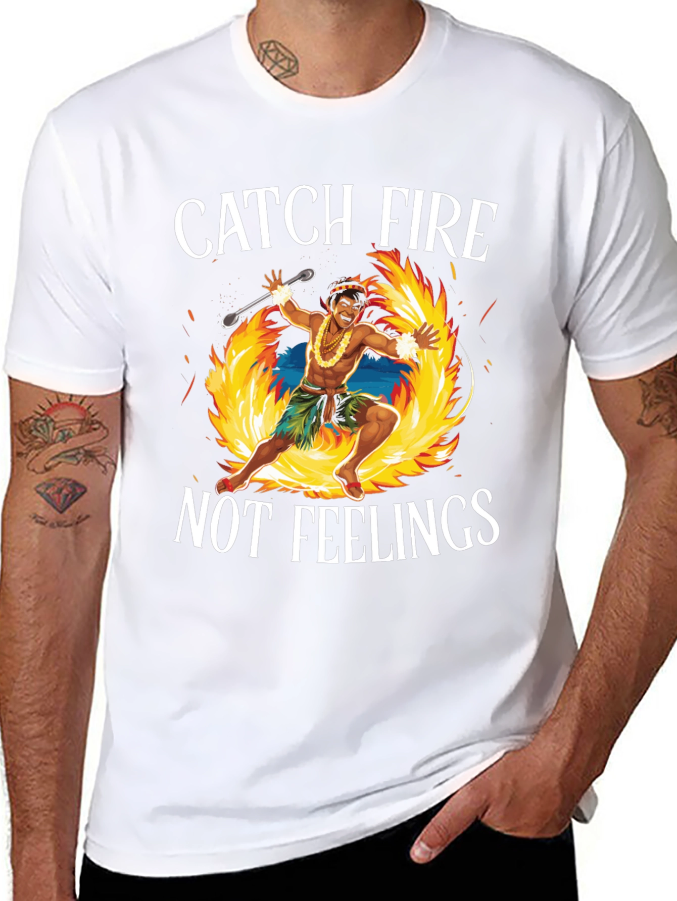 Catch Fire Not Feelings T-Shirt