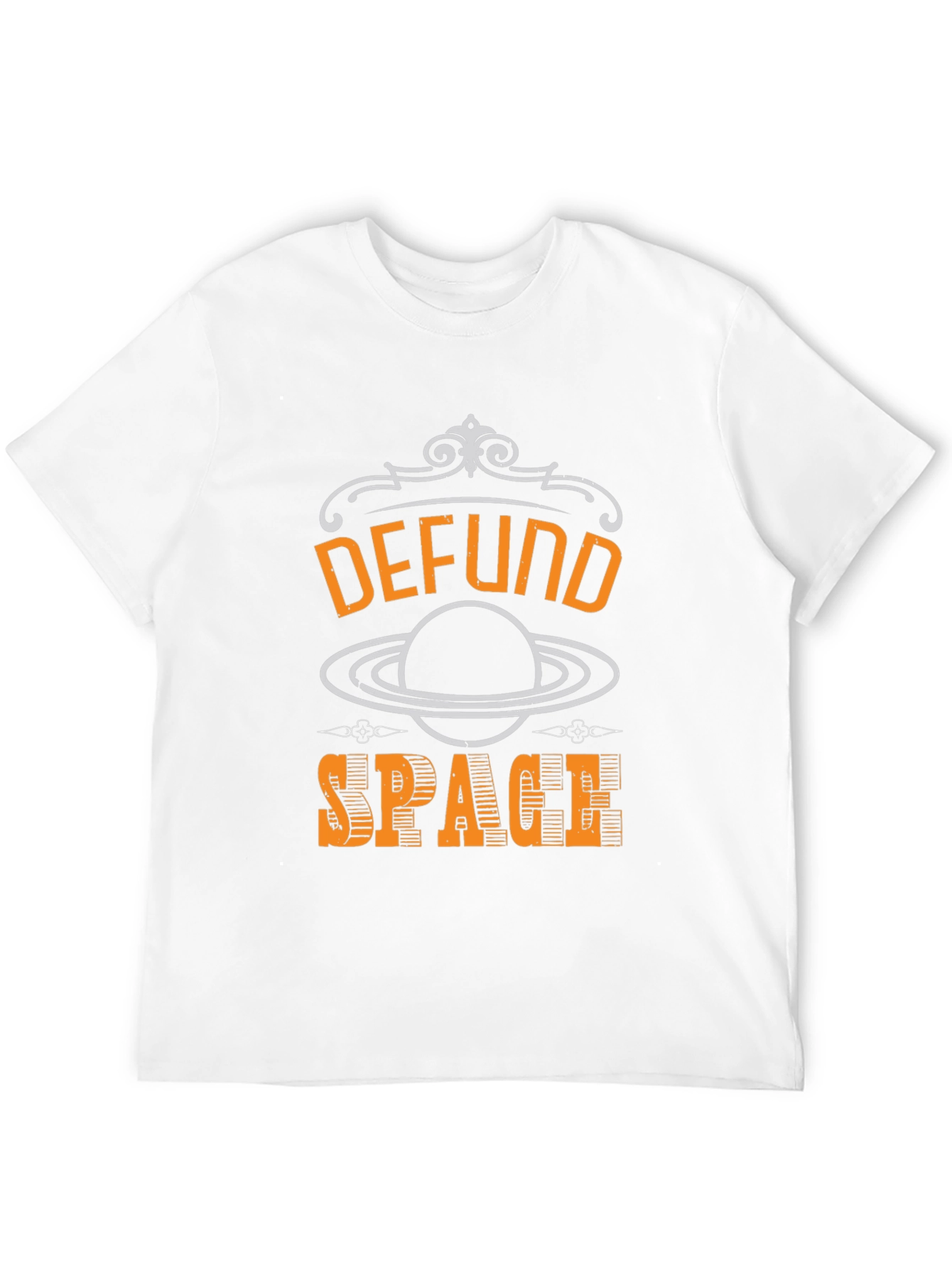 Defund Space T-Shirt - Bold Graphic Tee