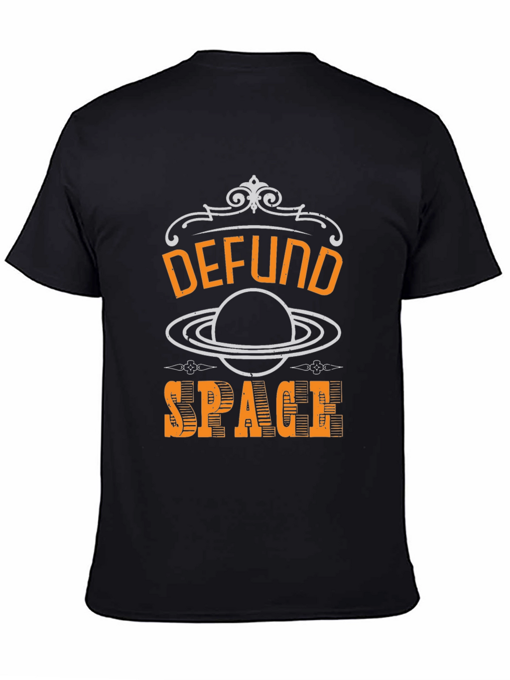 Defund Space T-Shirt - Bold Graphic Tee